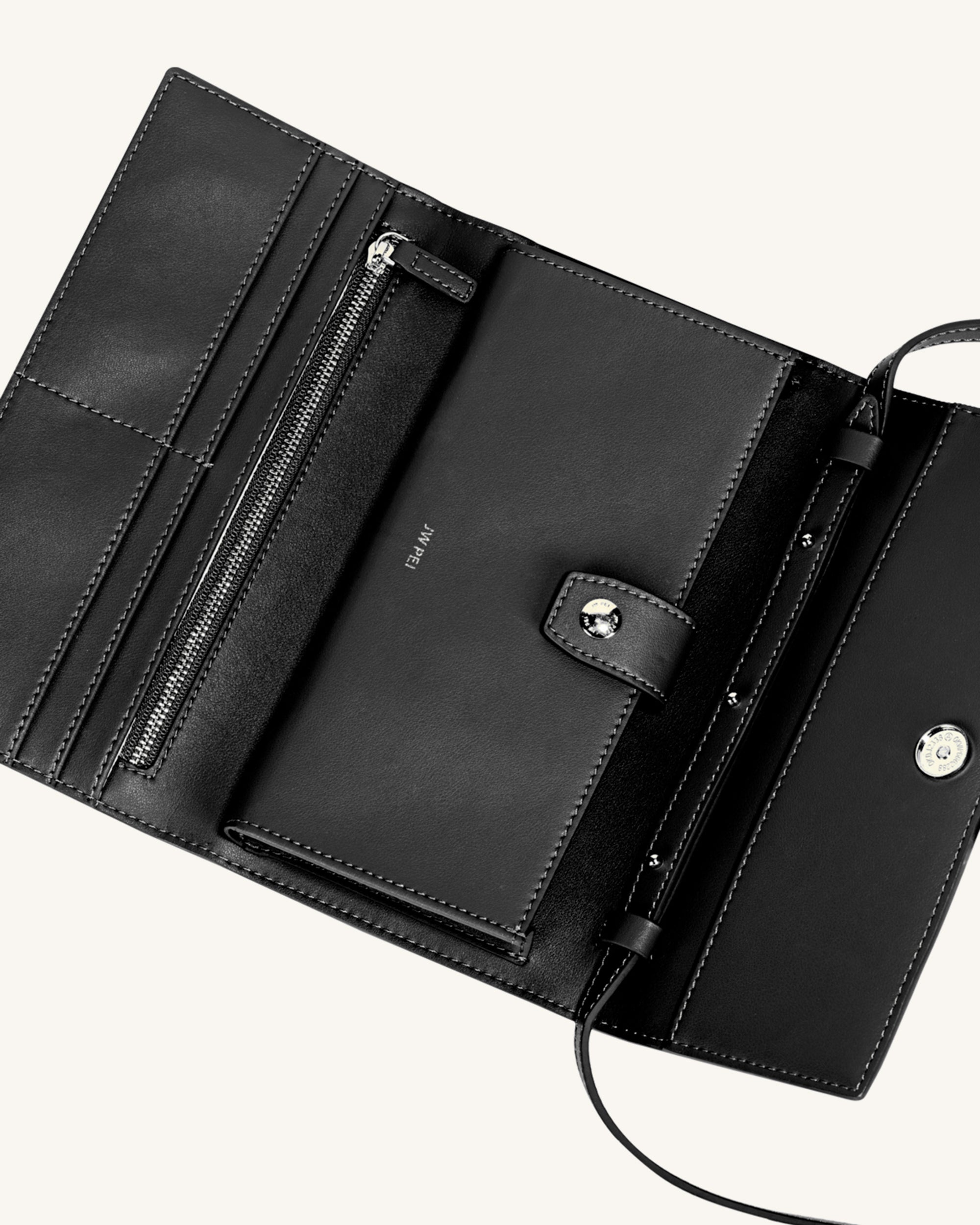 FEI Flap Wallet - Iron Black-Mesadic