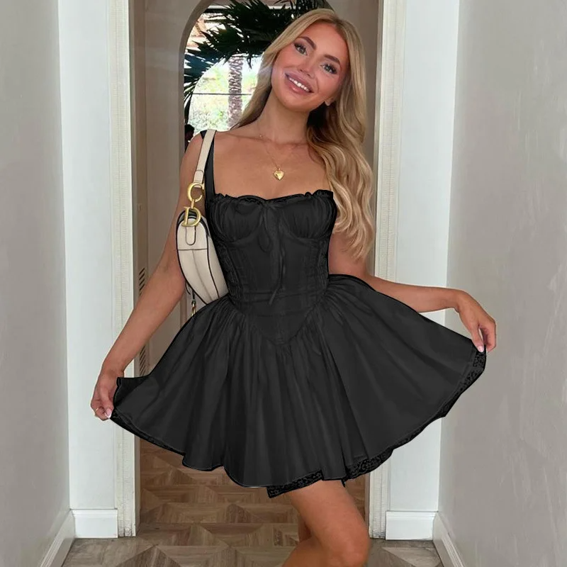 Sophia Lace Mini Dress-CALLISTARI