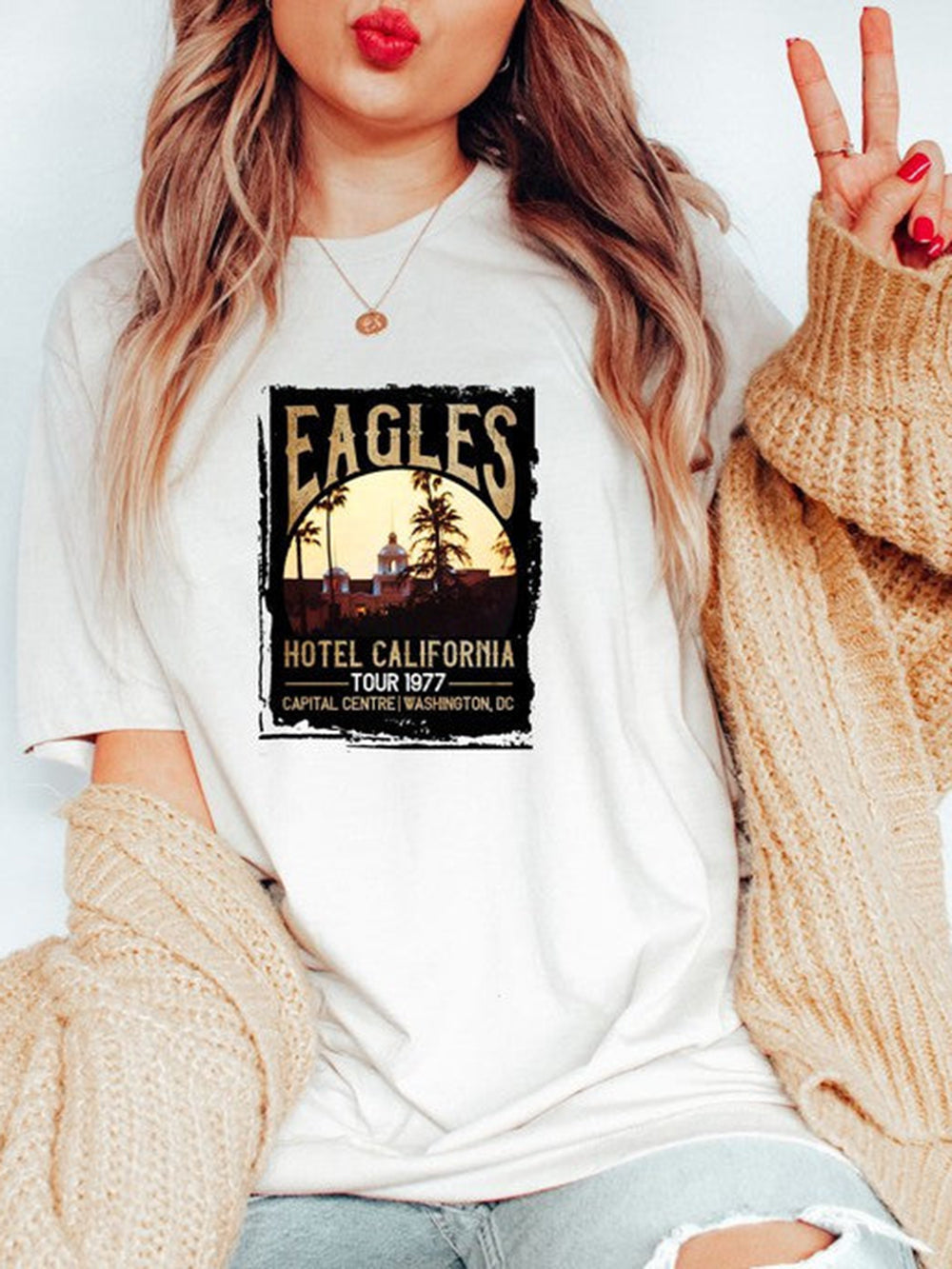 Eagles Hotel California Music Fest Tee-CALLISTARI