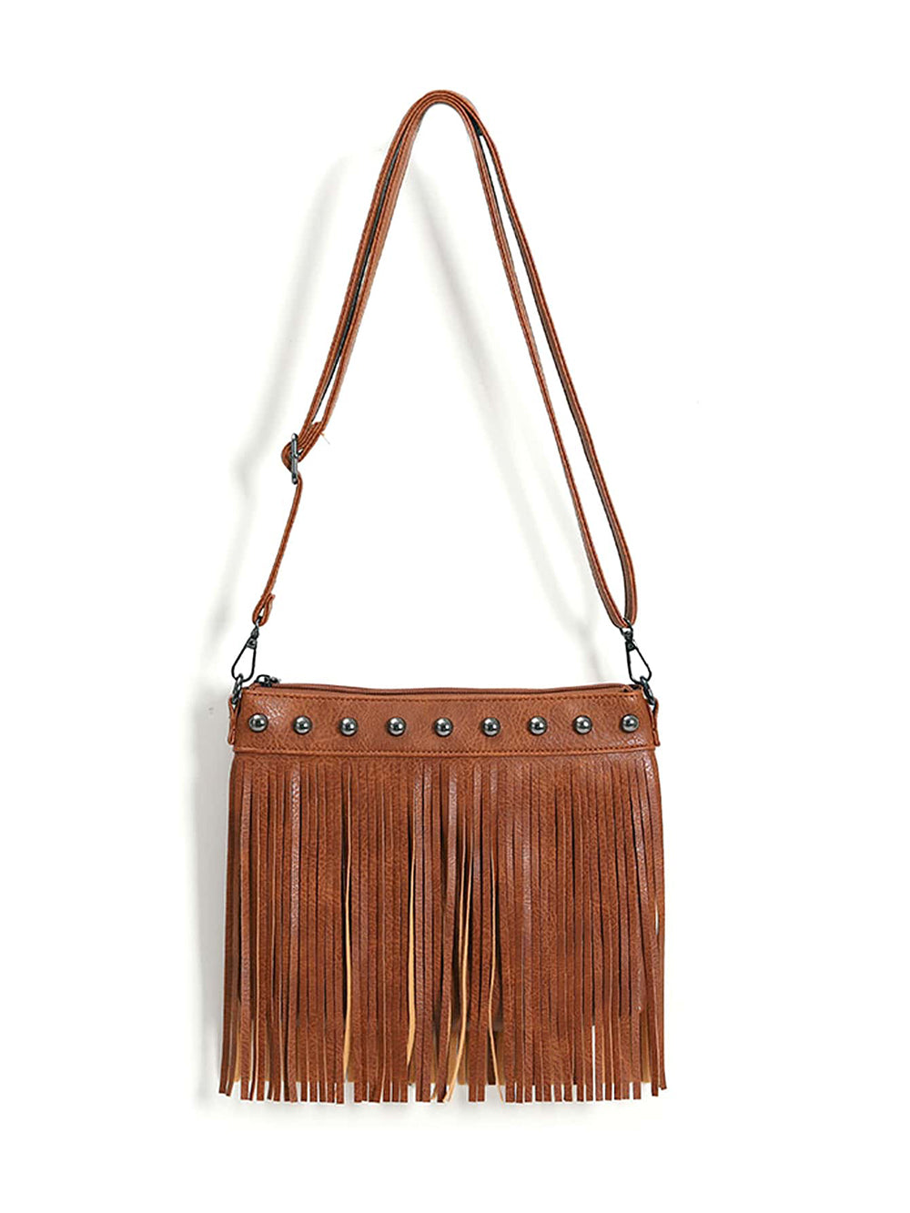 Fringe Decor Crossbody Bag-CALLISTARI