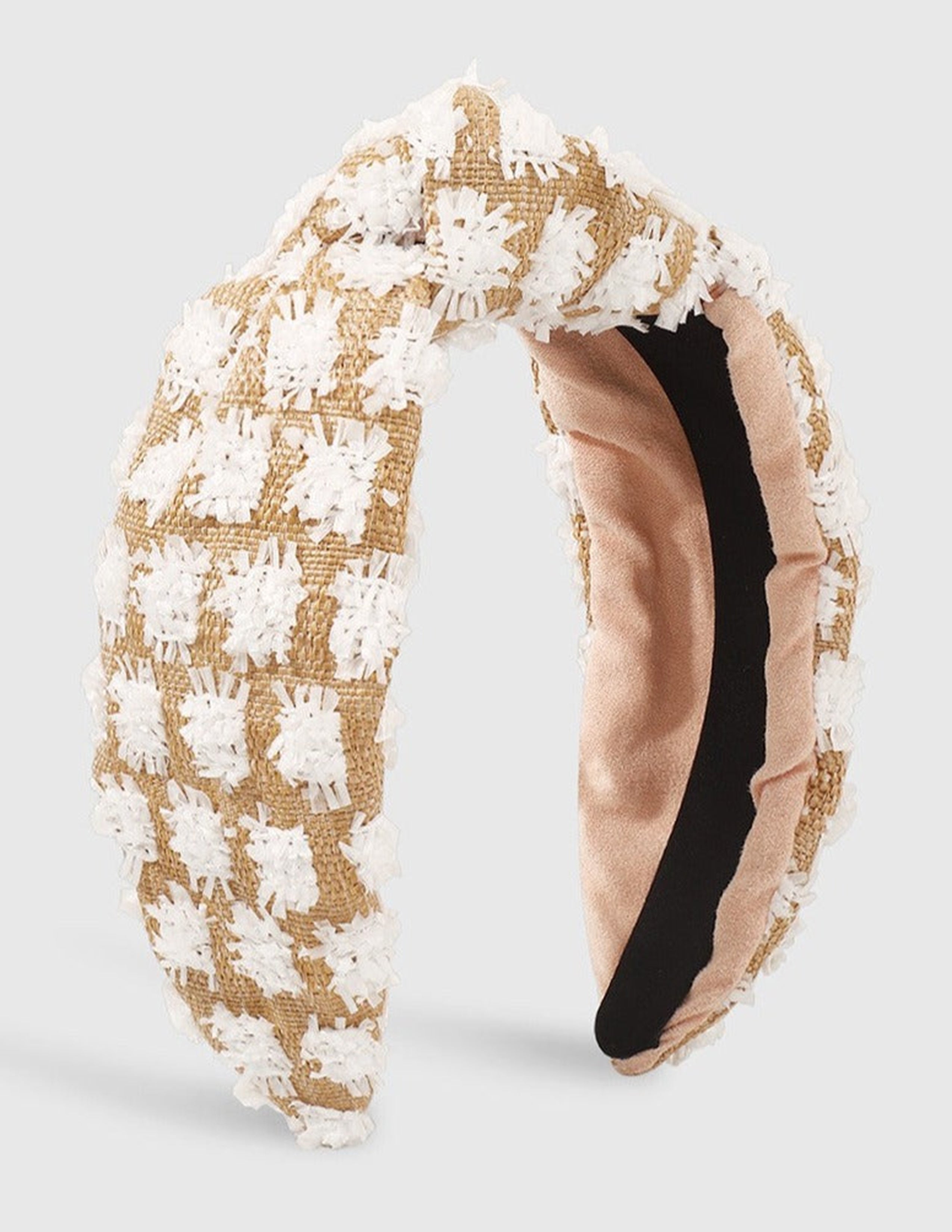 Raffia Knot Headband-CALLISTARI