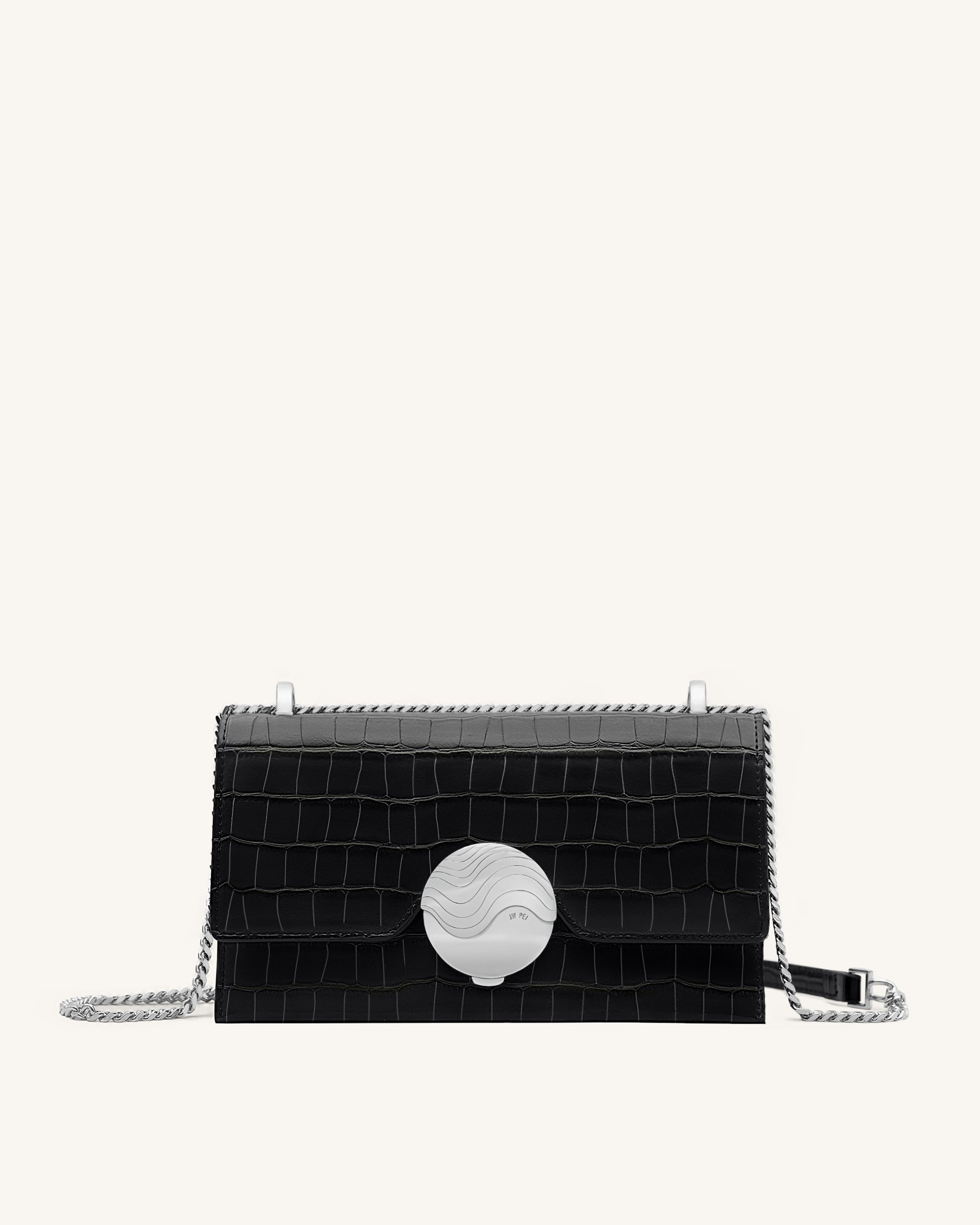 Jade Chain Bag -  Black Croc-Mesadic