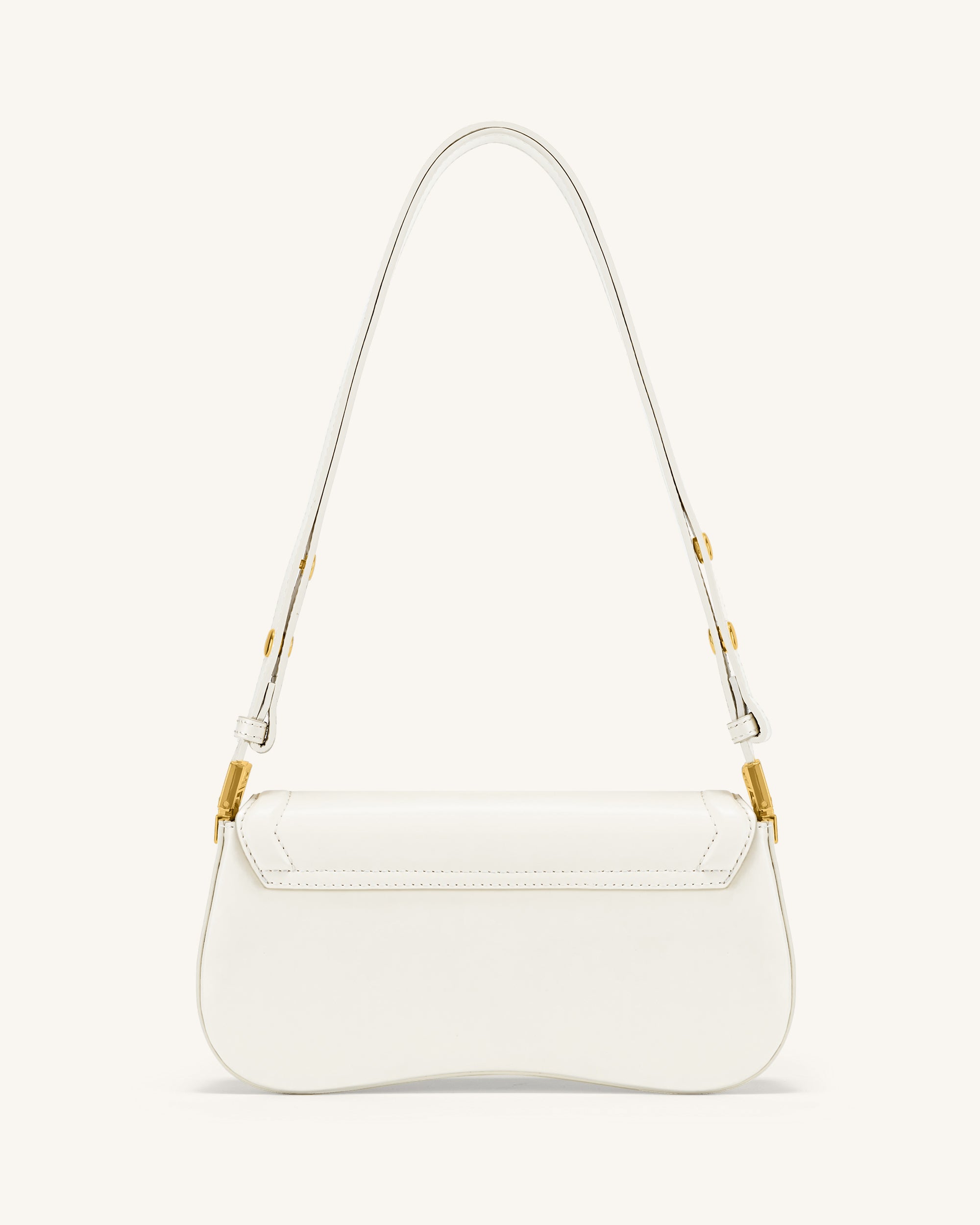 Joy Shoulder Bag - White-Mesadic