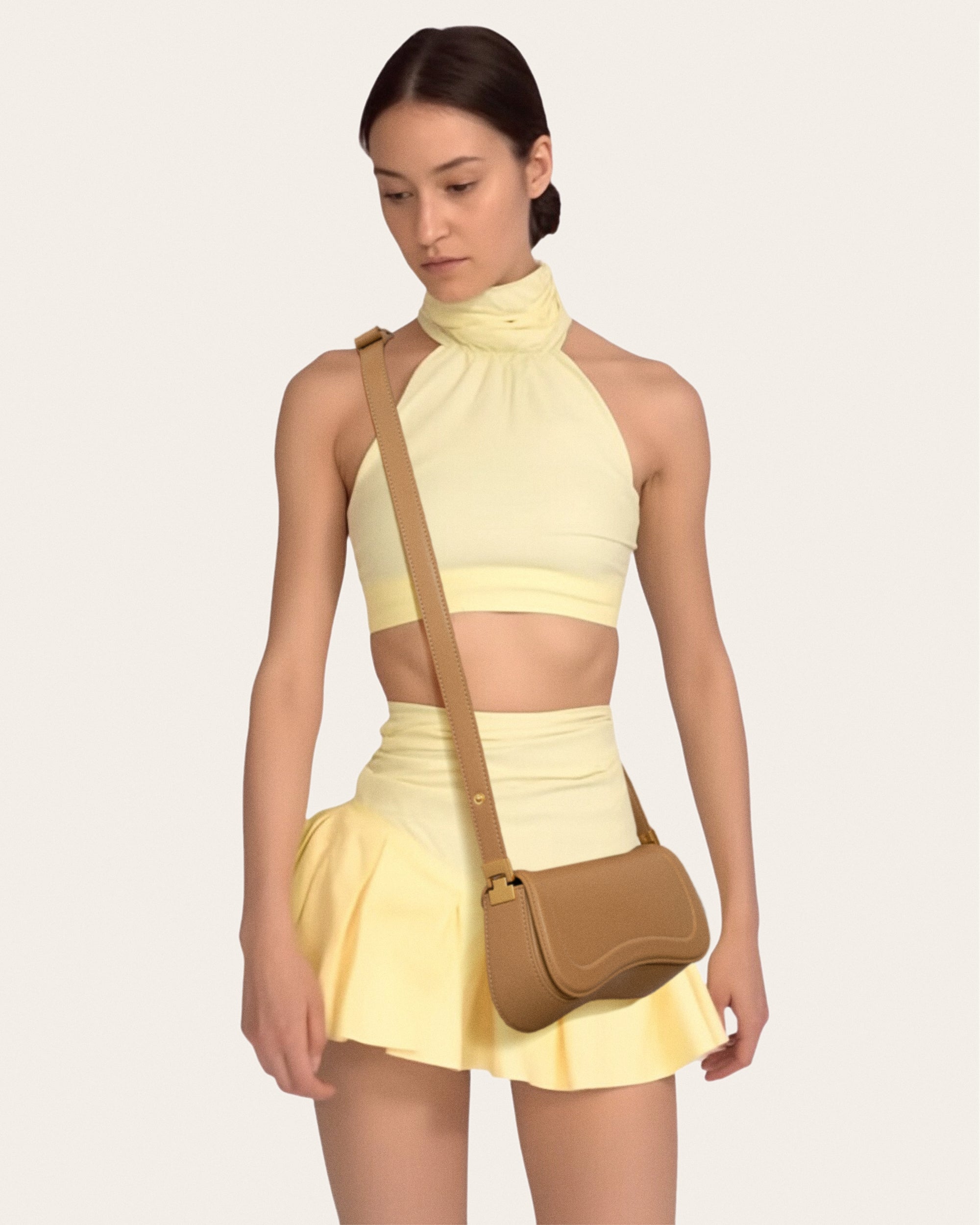 Joy Shoulder Bag - Acorn Brown-Mesadic