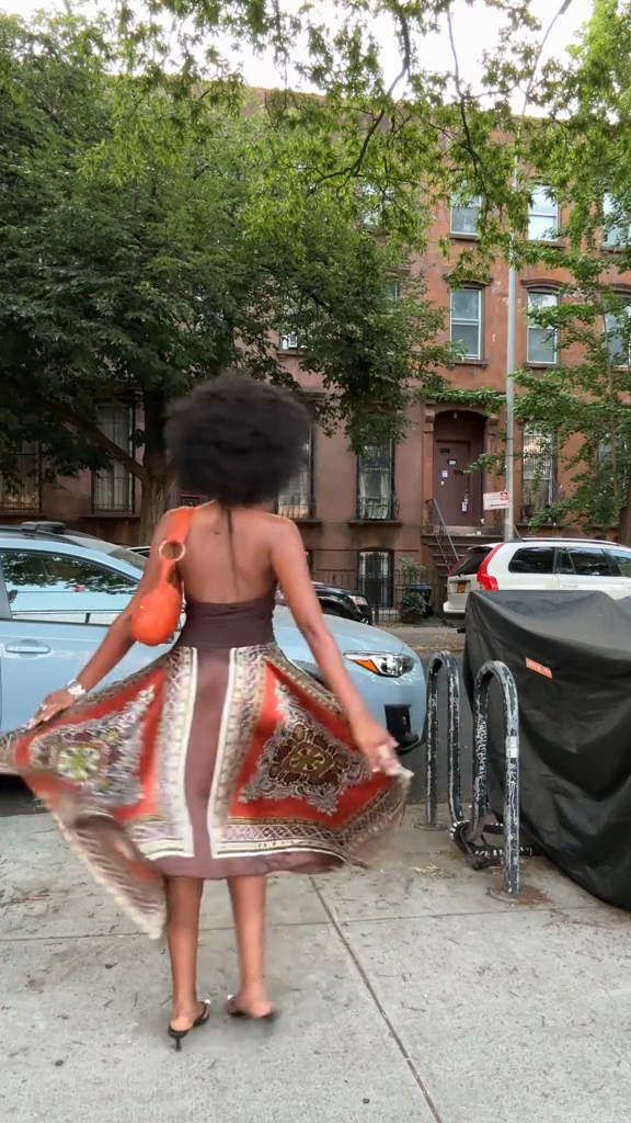 Printed Halter - Neck Maxi Dress-ROVOLE