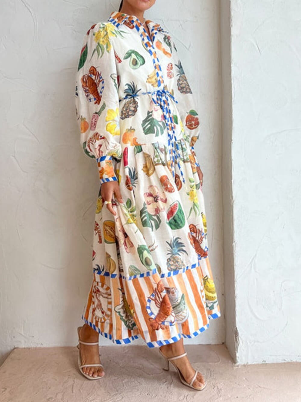 Theo Shirtdress In Multi-CALLISTARI