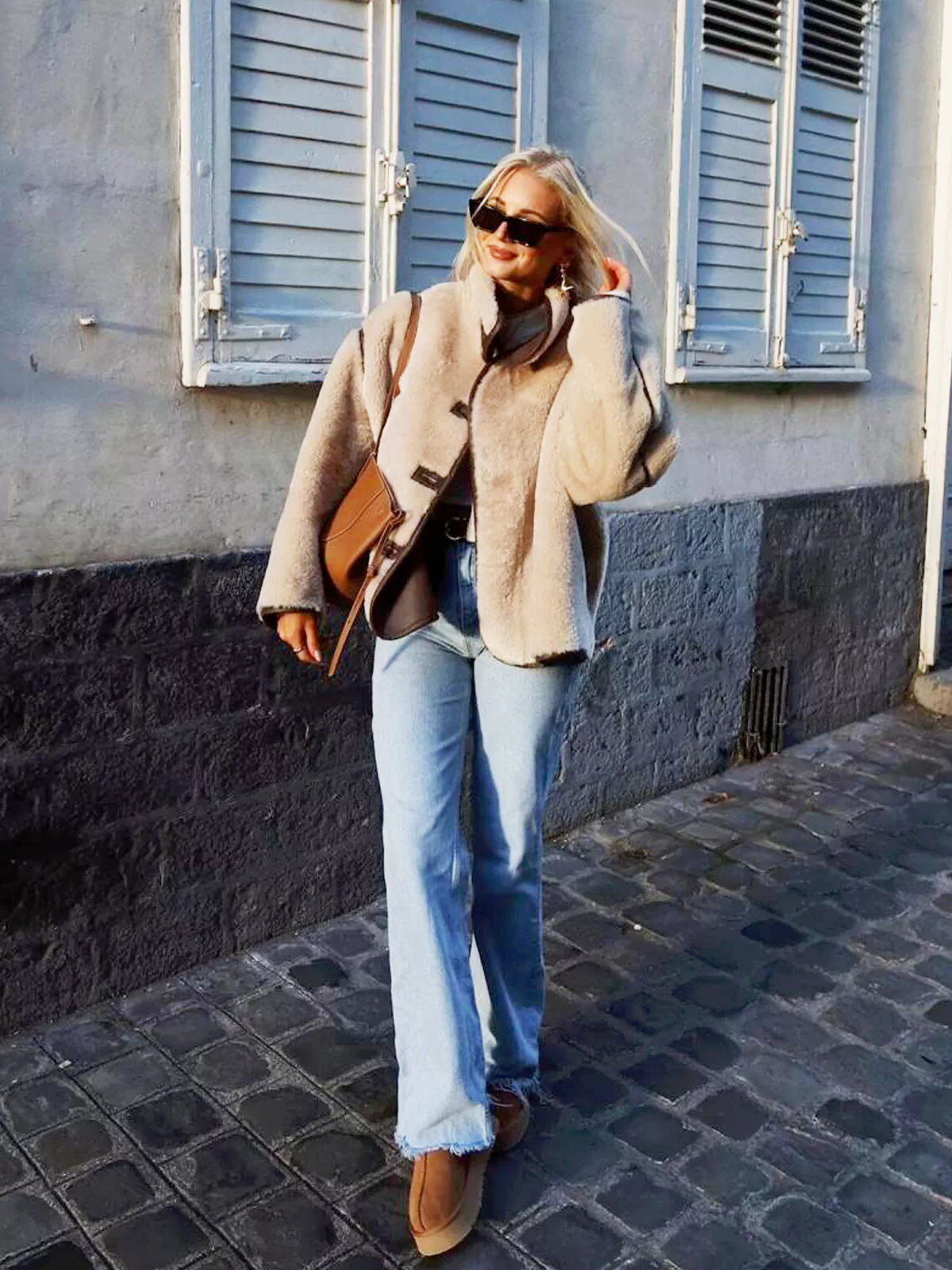 Short Pile Jacket-CALLISTARI