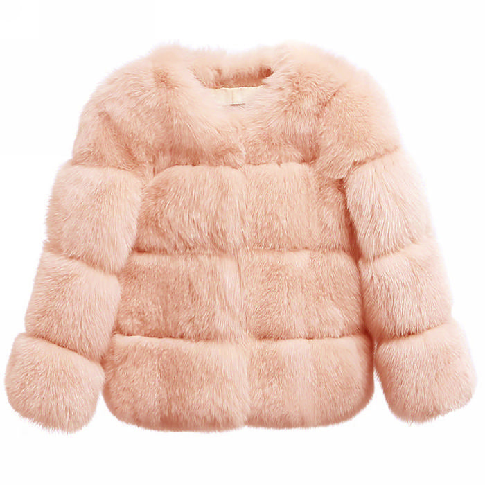 Shorti Bubble Faux Fur Coat-CALLISTARI