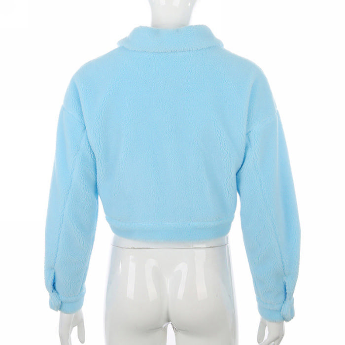 Cosy Cropped Coat-CALLISTARI