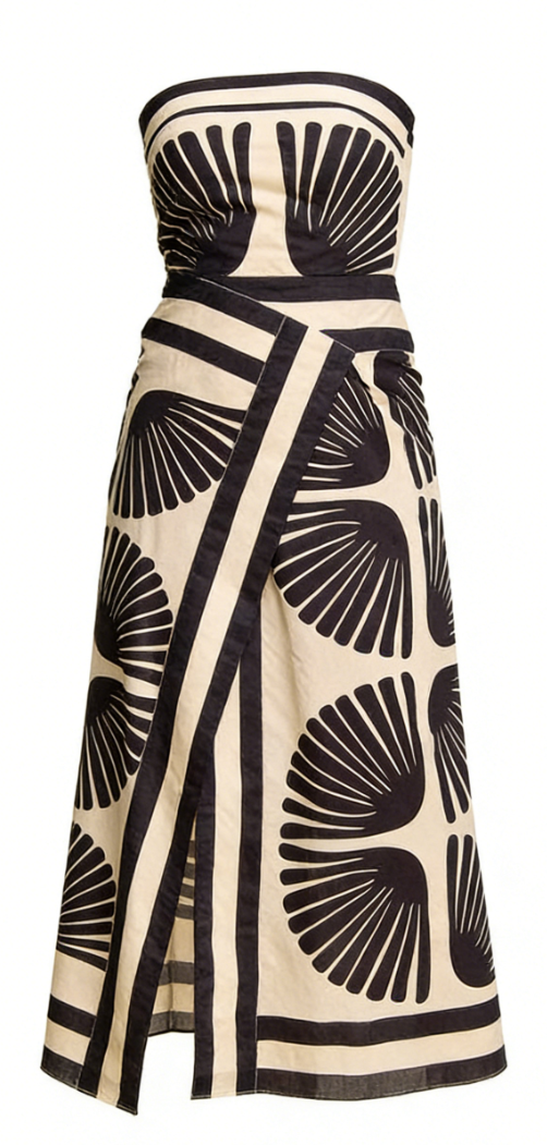 Resort Print Maxi Dress