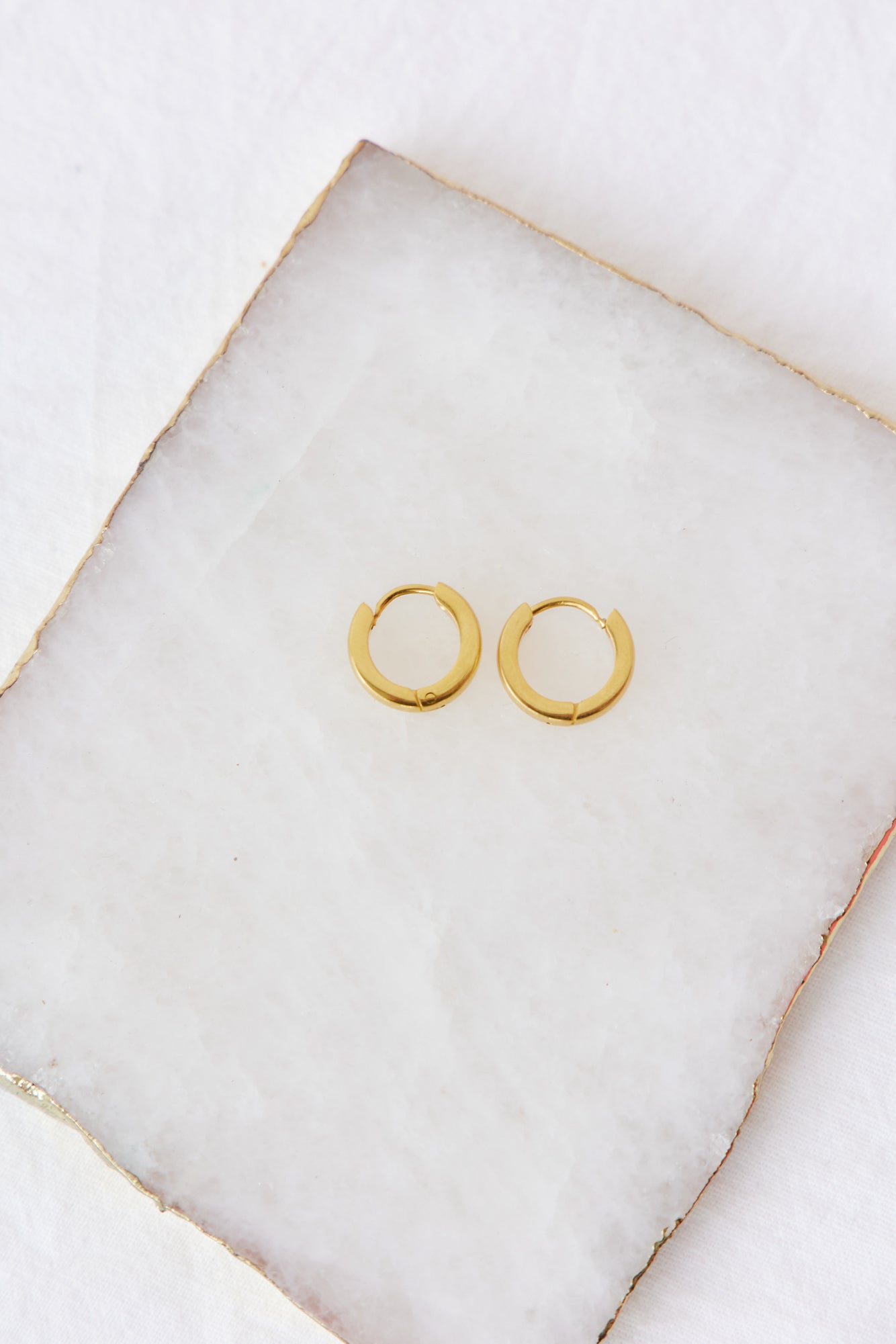 18K Gold Plated No Doubt Earrings-CALLISTARI