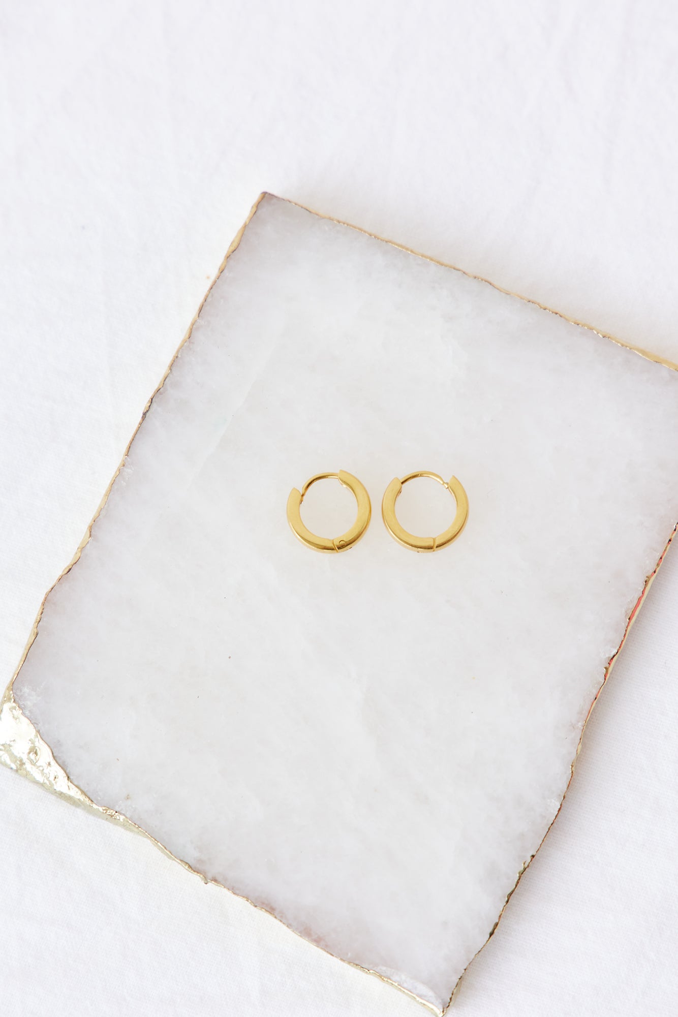 18K Gold Plated No Doubt Earrings-CALLISTARI