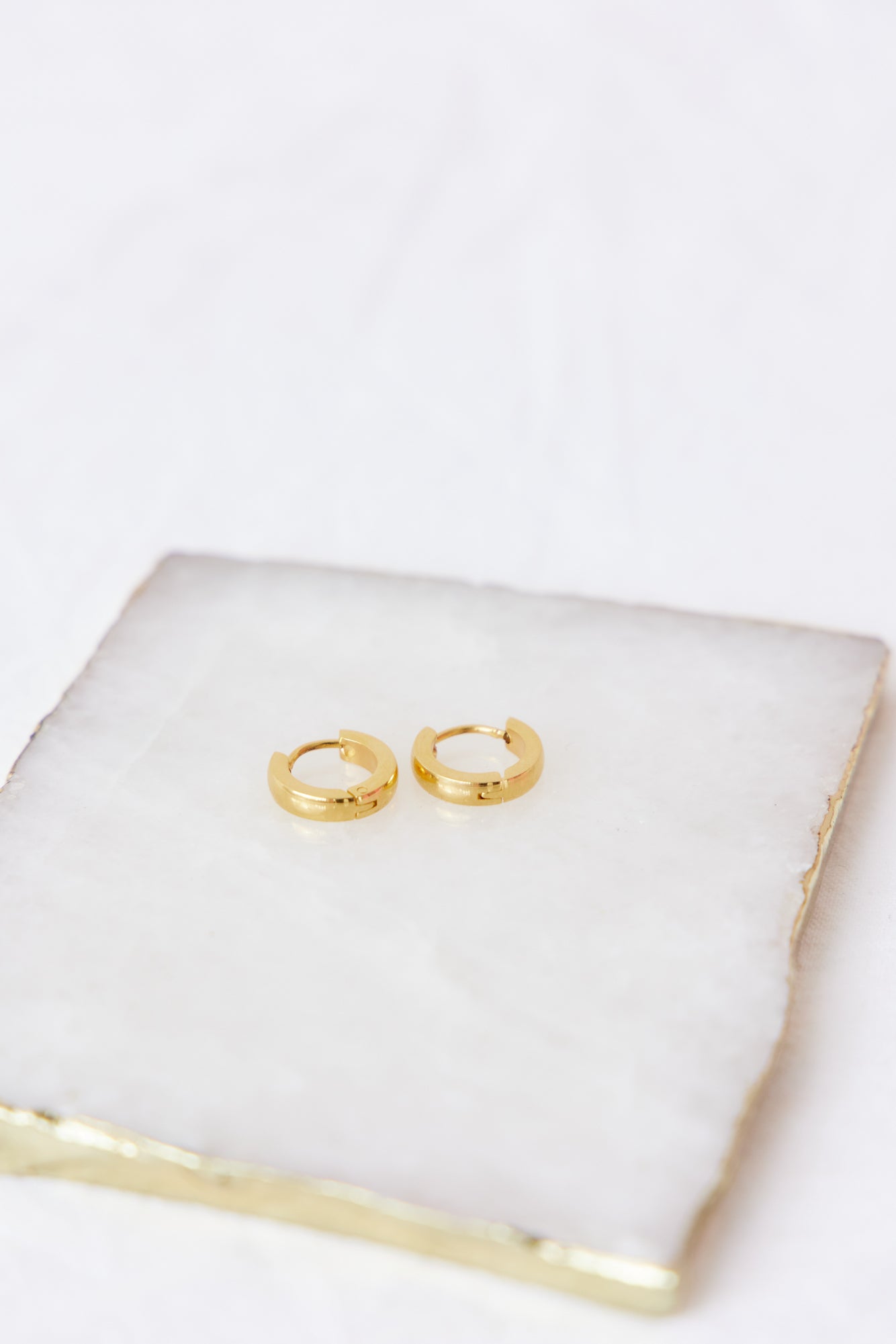 18K Gold Plated No Doubt Earrings-CALLISTARI