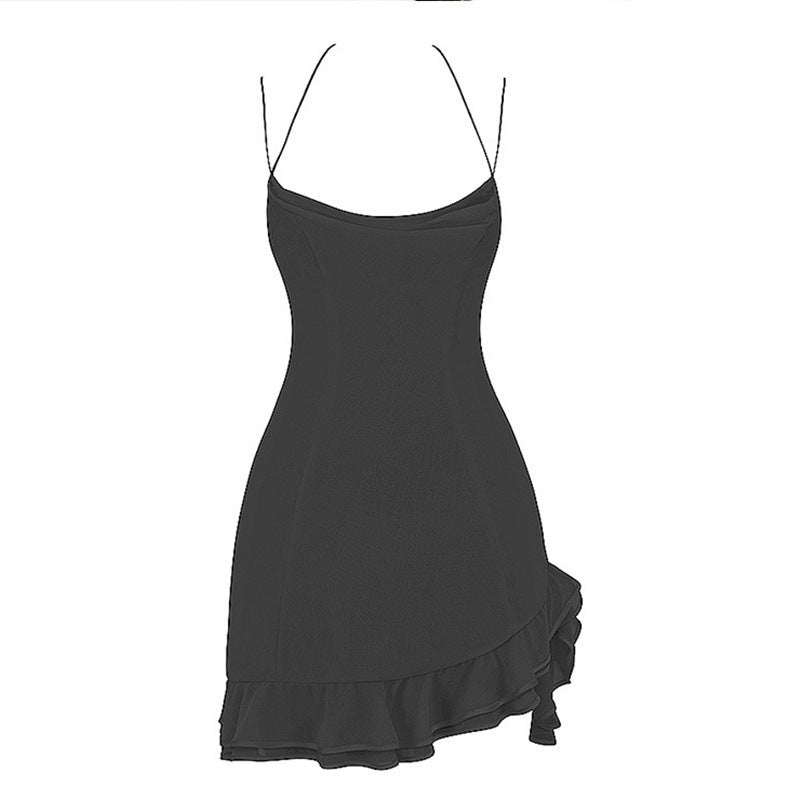 Stella Satin Mini Dress-CALLISTARI