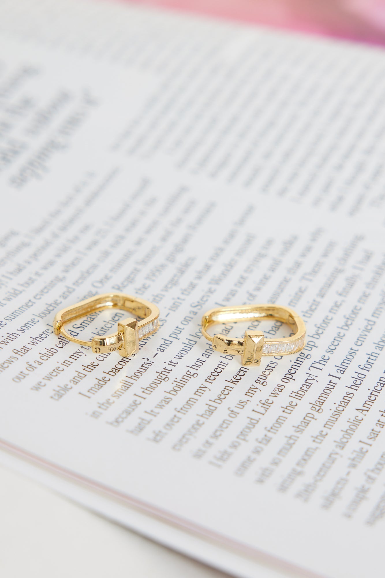 14K Gold Plated Ending Scene Earrings-CALLISTARI