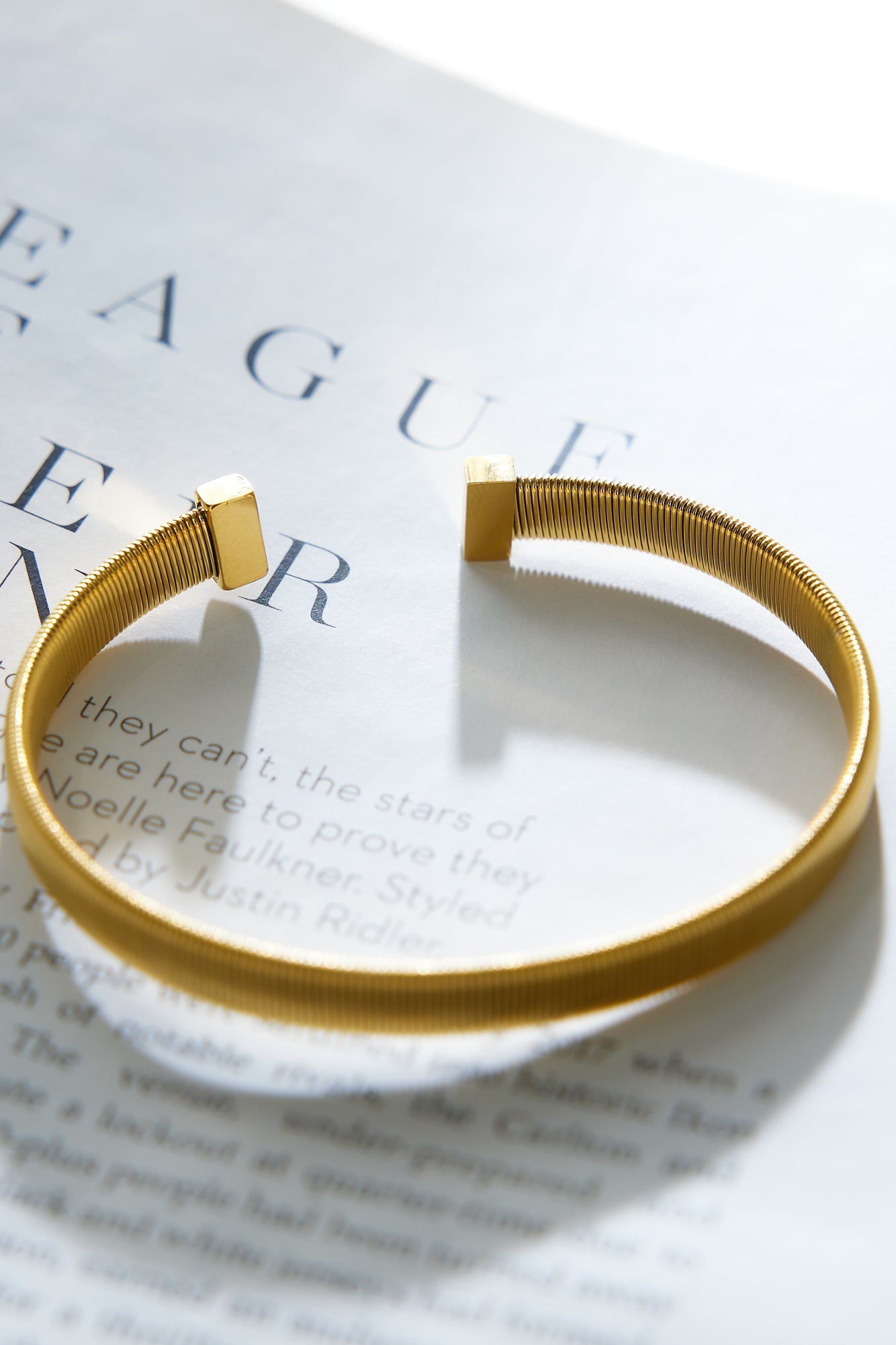 18k Gold Plated Showing Off Bracelet Gold-CALLISTARI