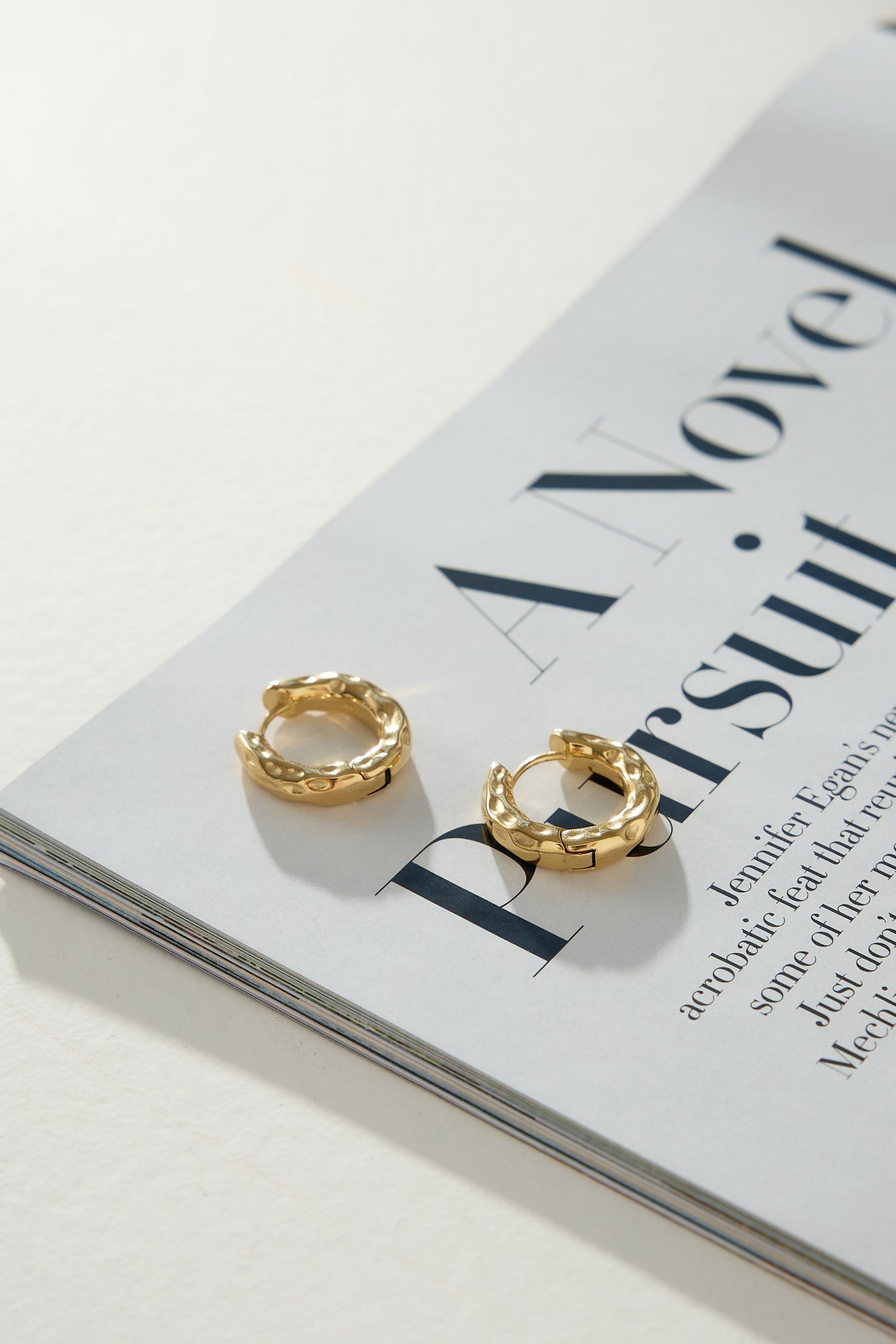 18k Gold Plated Every Girls Hoop Earrings Gold-CALLISTARI