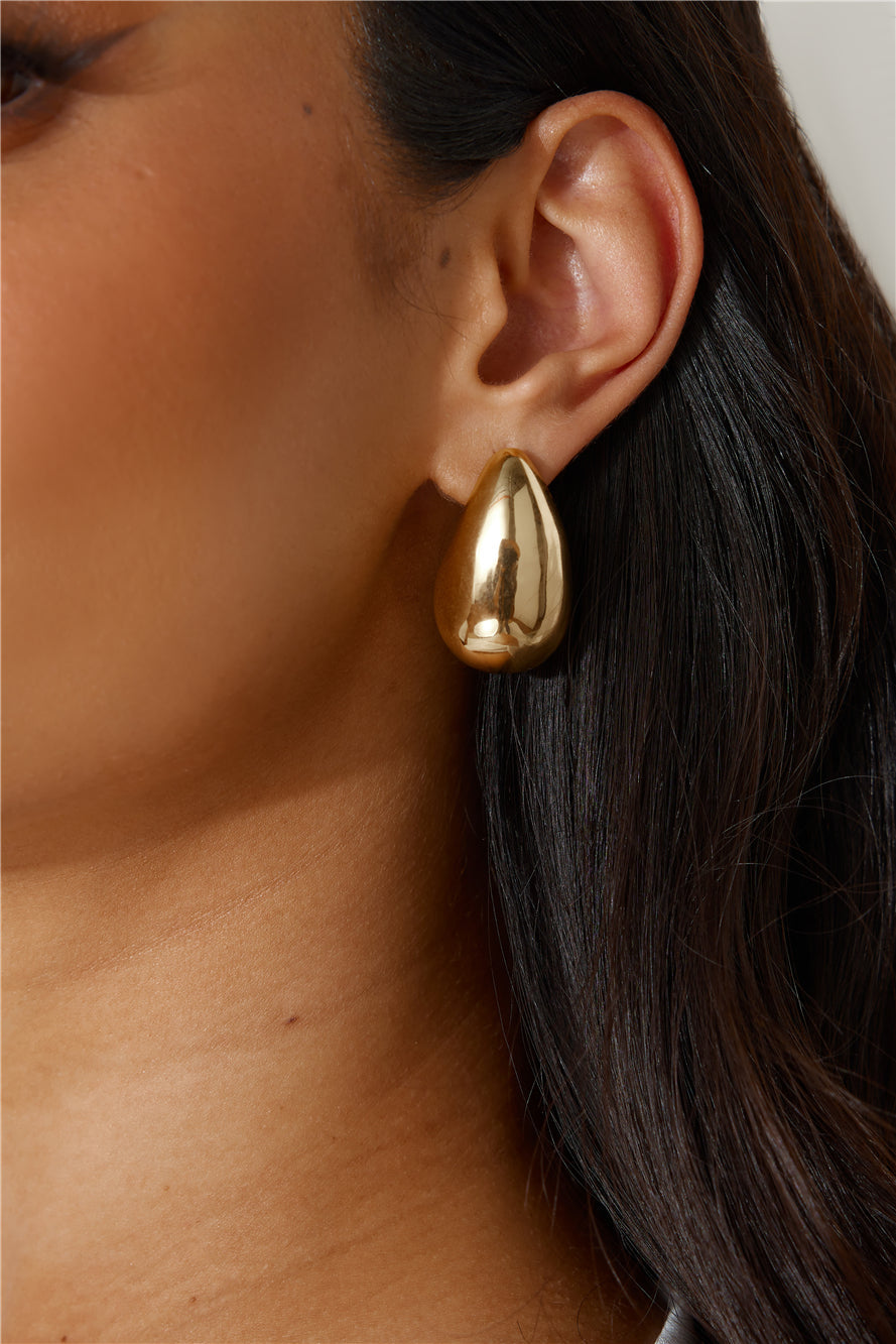 18k Gold Plated Dates At Night Earrings Gold-CALLISTARI