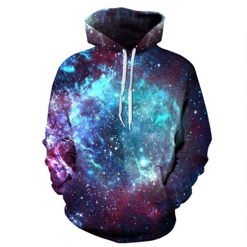 Galaxy Aura Casual 3D Printed Hoodie-CALLISTARI