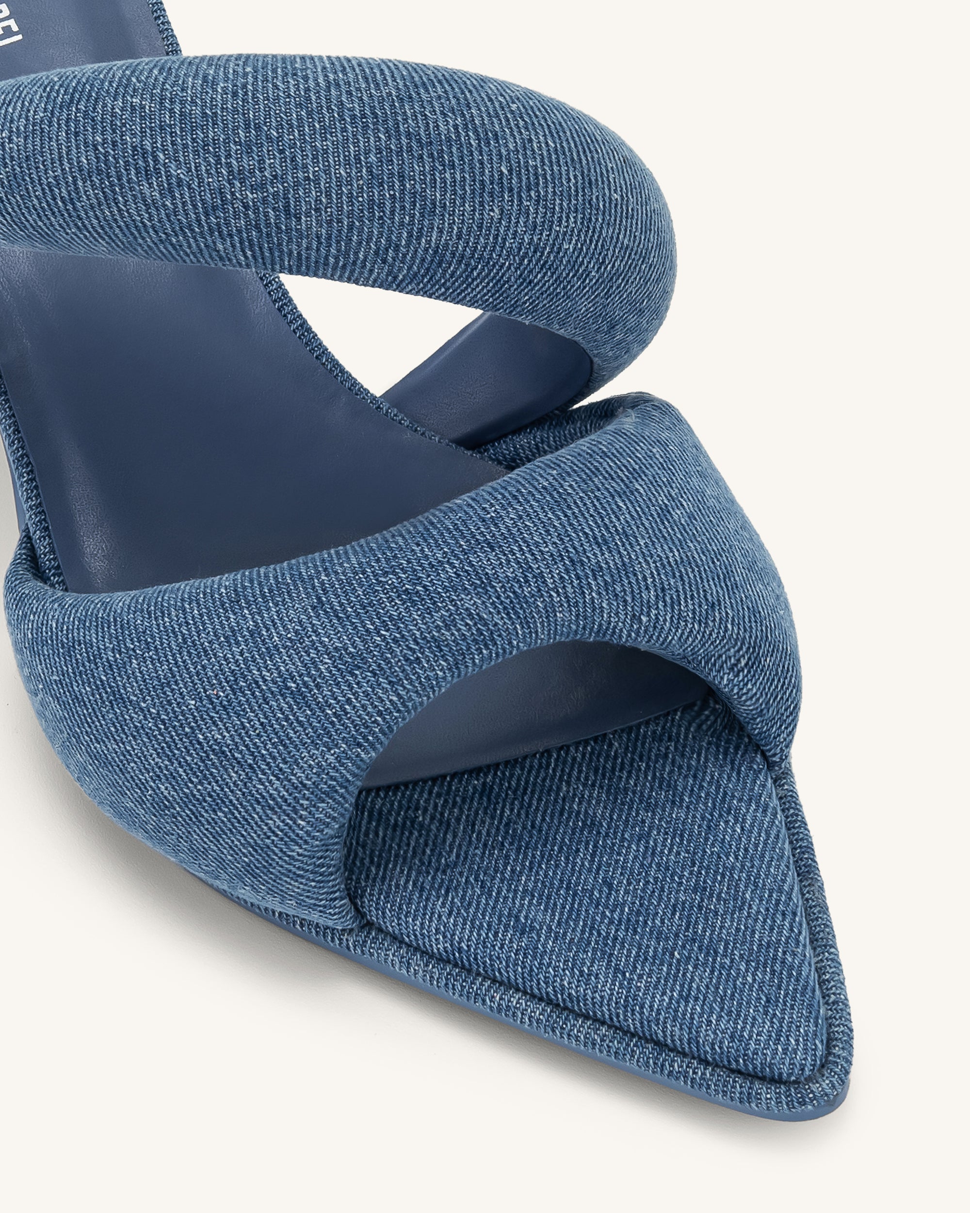 Sara Mule Denim - Blue-Mesadic