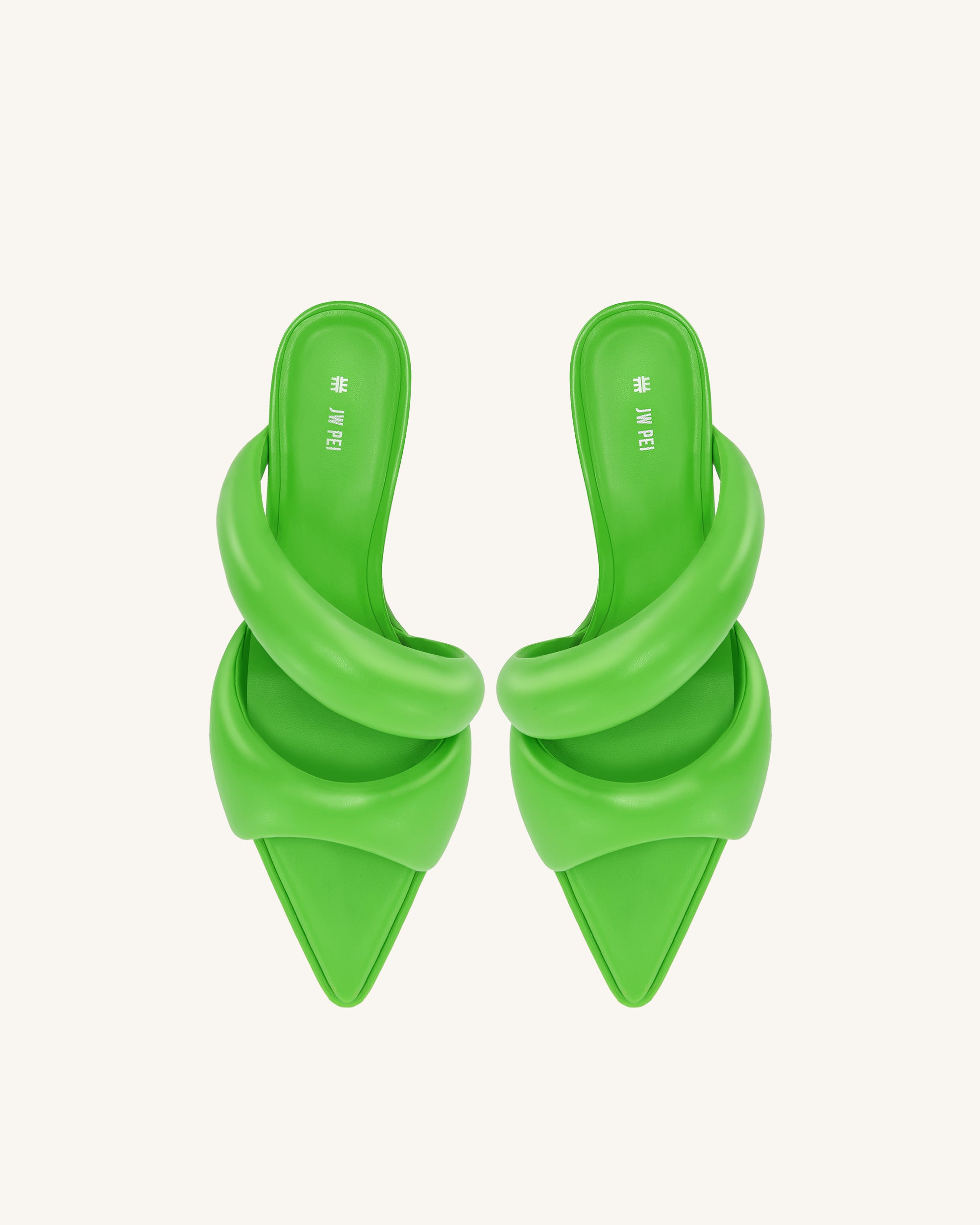 Sara Mule -Neon Green-Mesadic