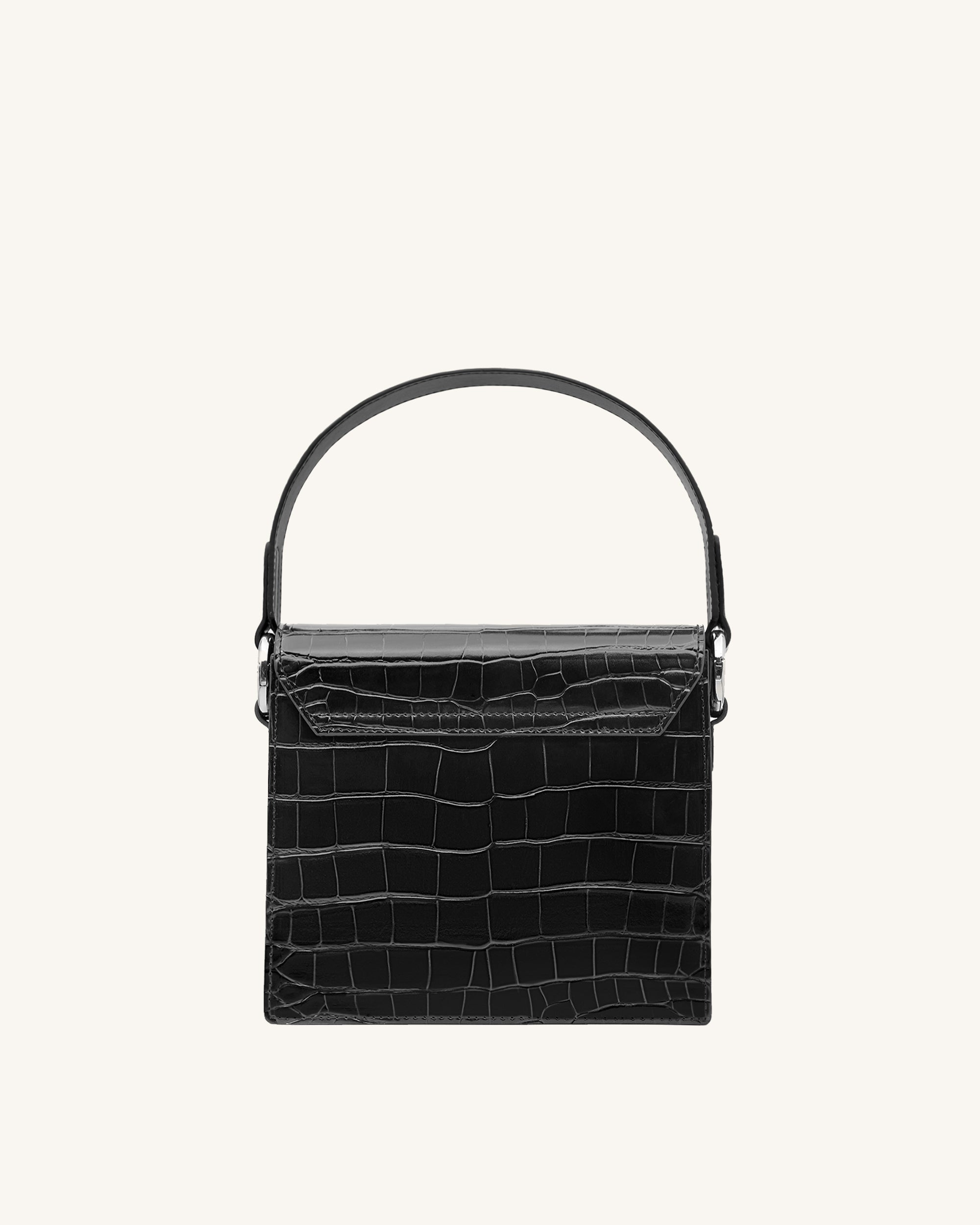 Lucy Bag - Black Croc-Mesadic