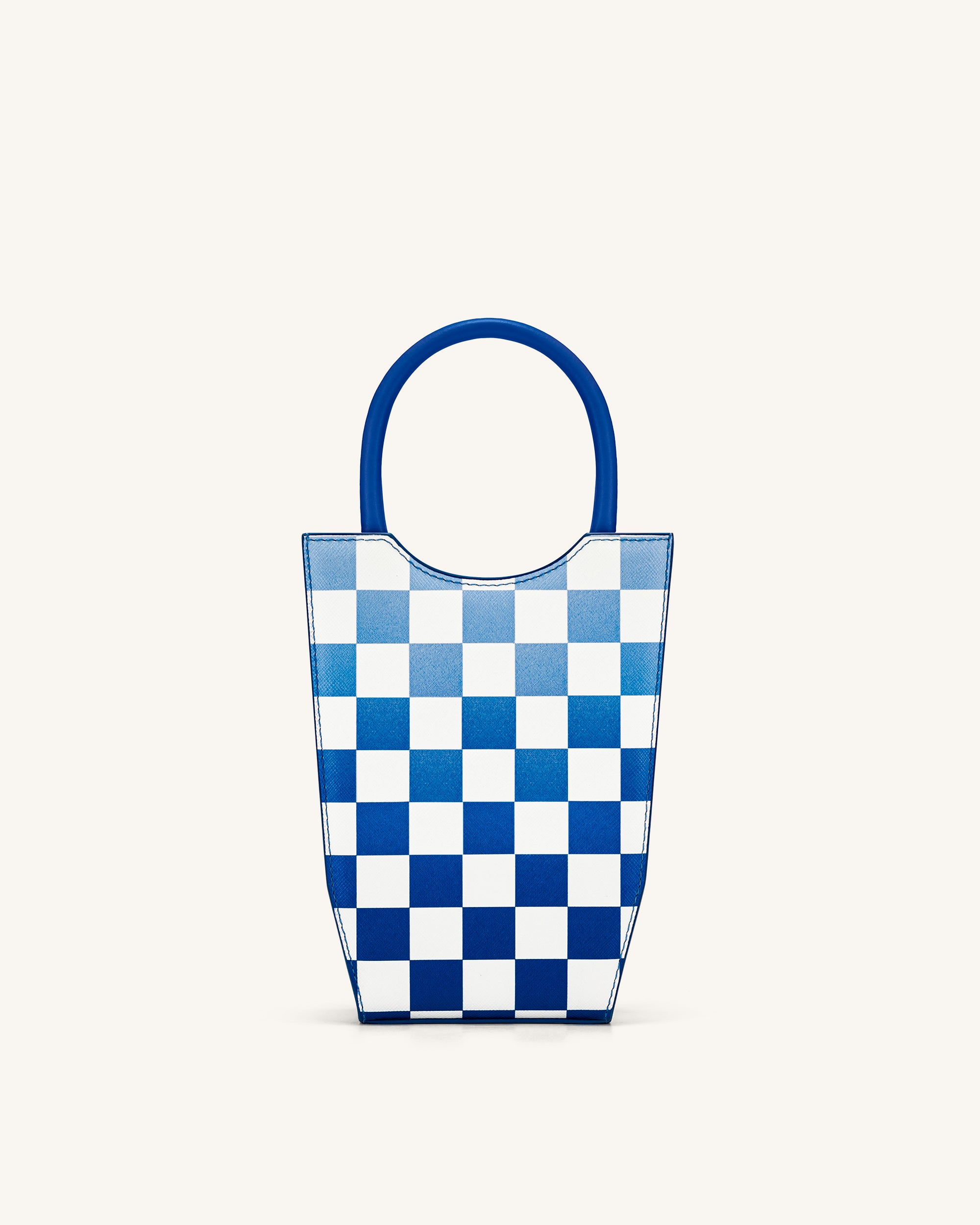 FEI Gradient Checkerboard Phone Bag - Dark Blue-Mesadic