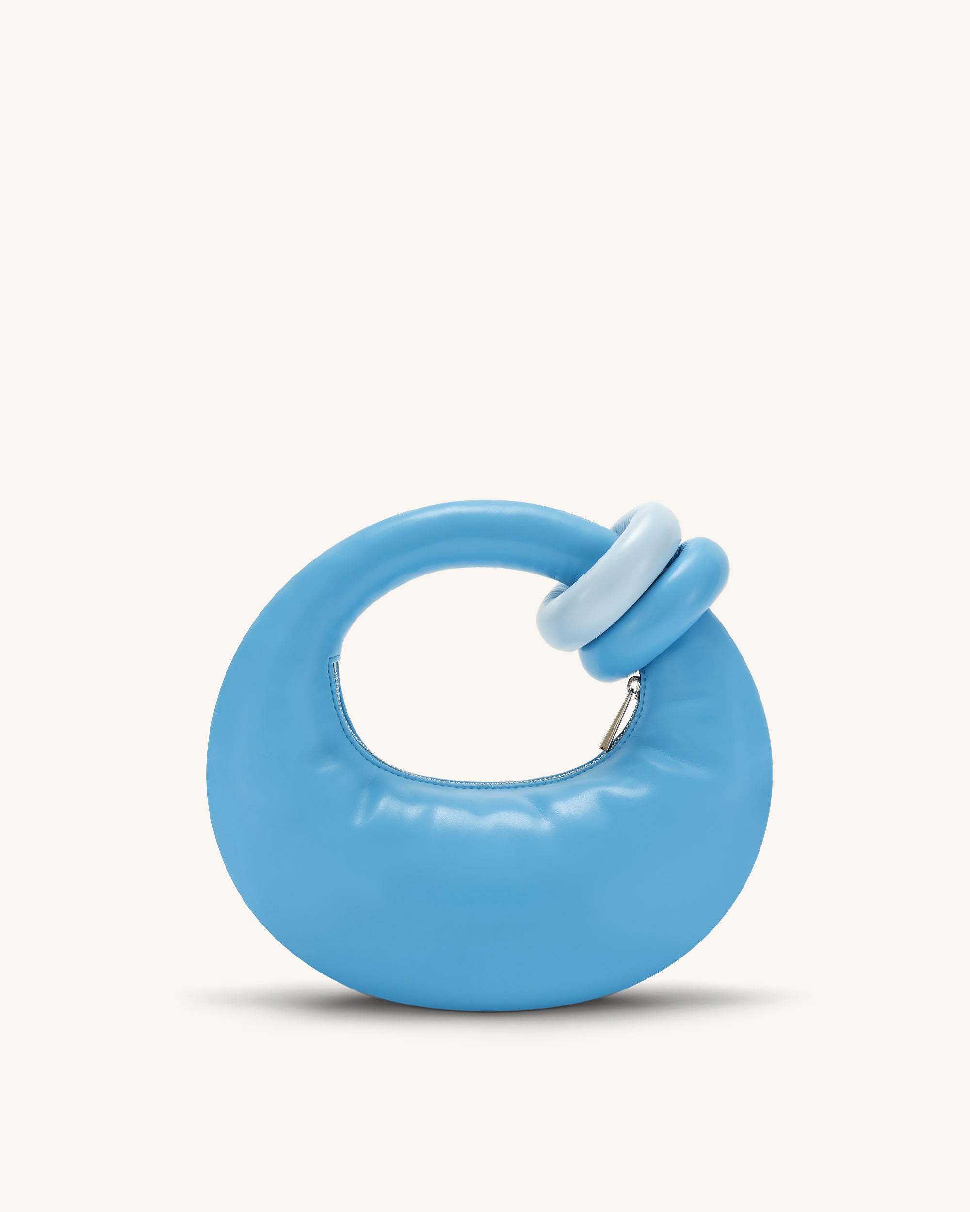 Abacus Top Handle Bag - Lake Blue-Trafni