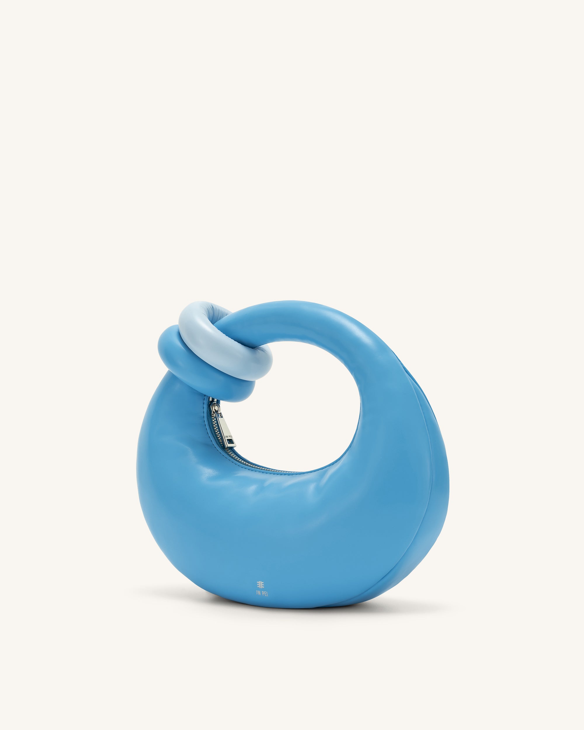 Abacus Top Handle Bag - Lake Blue-Trafni