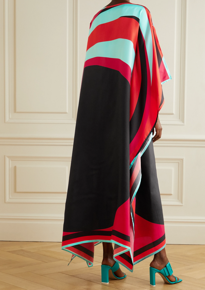 Callistari Cascade Abstract Serenity Kaftan-CALLISTARI