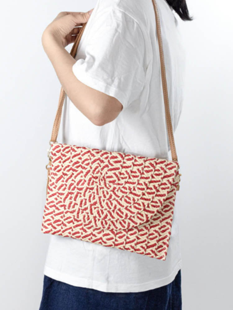 Handwoven Straw Bag: Clutch & Crossbody-CALLISTARI