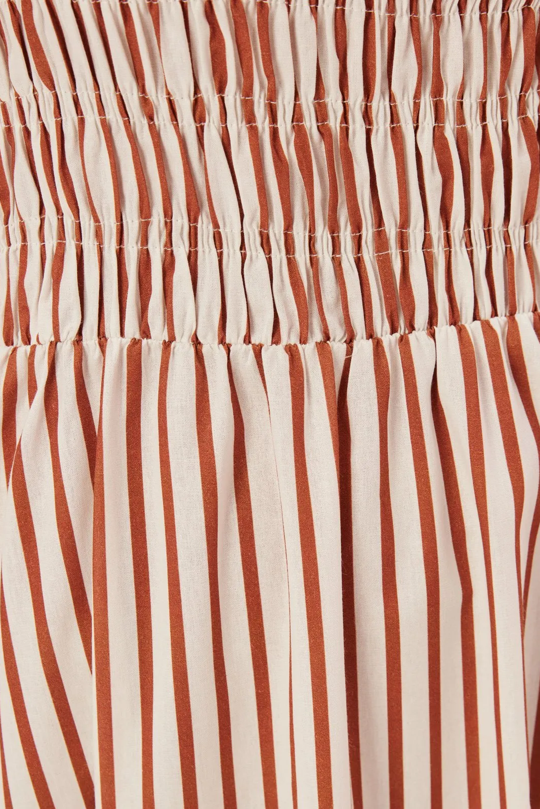 Maud Smocked Stripe Tube Maxi Dress-CALLISTARI