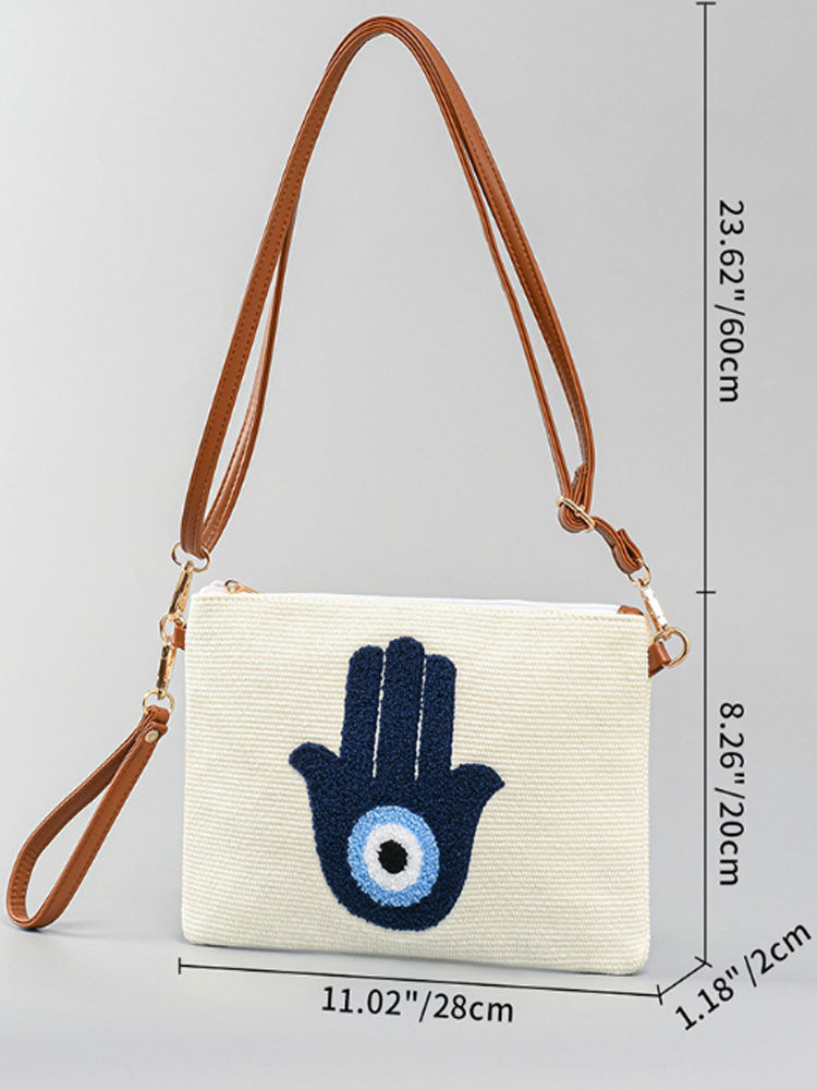 Clutch Bag with Detachable Shoulder Strap-CALLISTARI