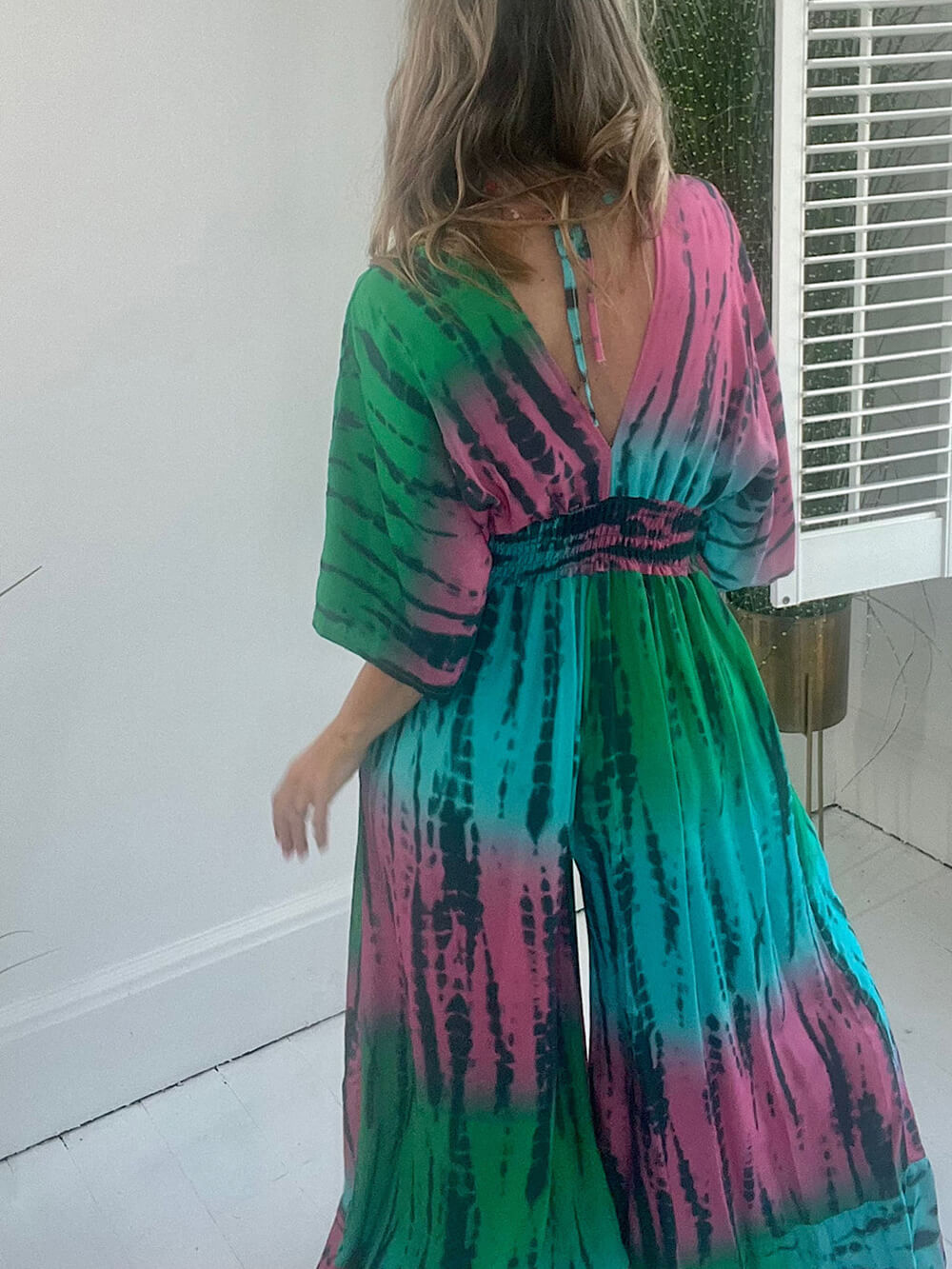 Tie Dye Rainbow Jumpsuit-CALLISTARI