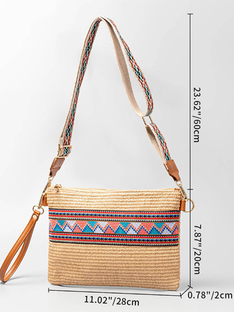Grass Woven Clutch-CALLISTARI