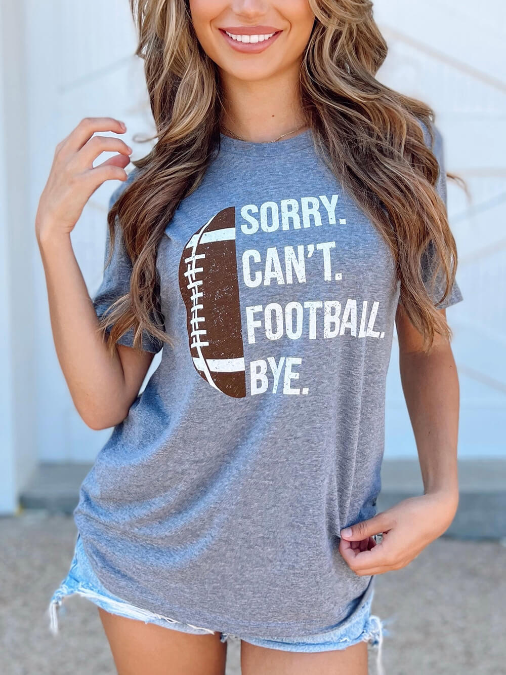 Sorry. Can’T. Football. Bye. Unisex Comfy Tee-CALLISTARI
