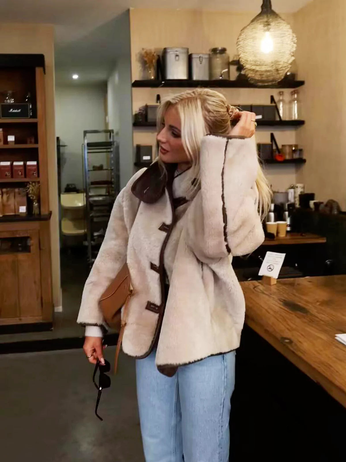 Short Pile Jacket-CALLISTARI