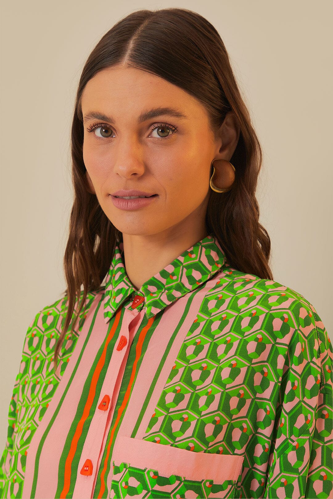 Callistari Mixed Cashew Scarf Romper-CALLISTARI