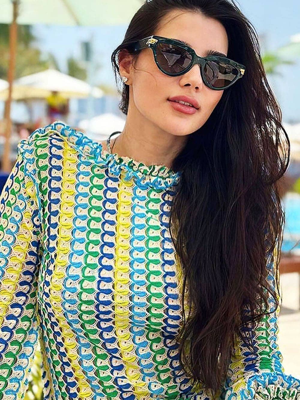 Maxi Dress Holiday Beach- Yellow-CALLISTARI