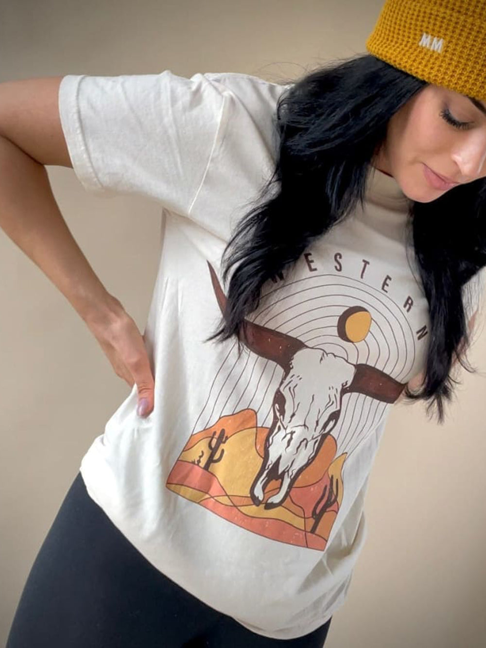 Western Graphic Tee-CALLISTARI