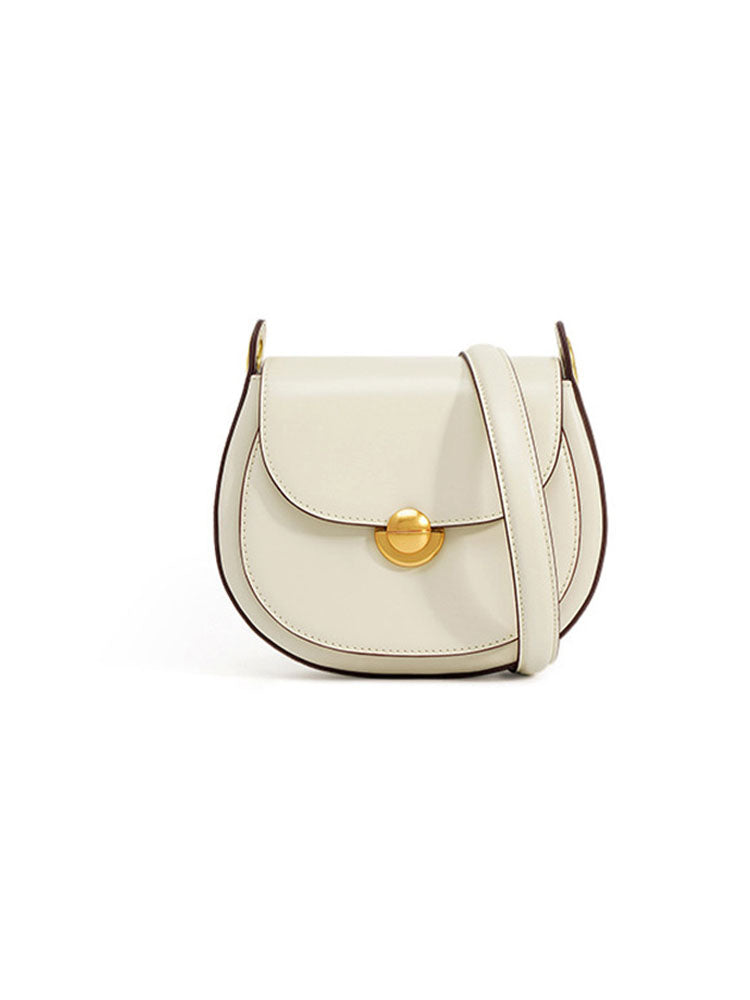 Crossbody Saddle Leather Bag-CALLISTARI