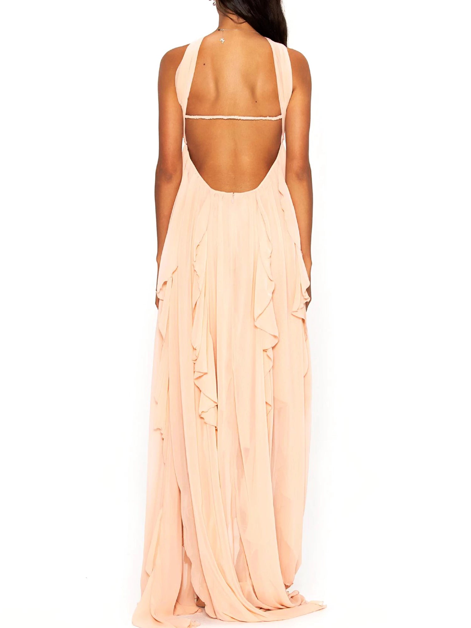 Twilight Cascade Asymmetrical Gown-CALLISTARI
