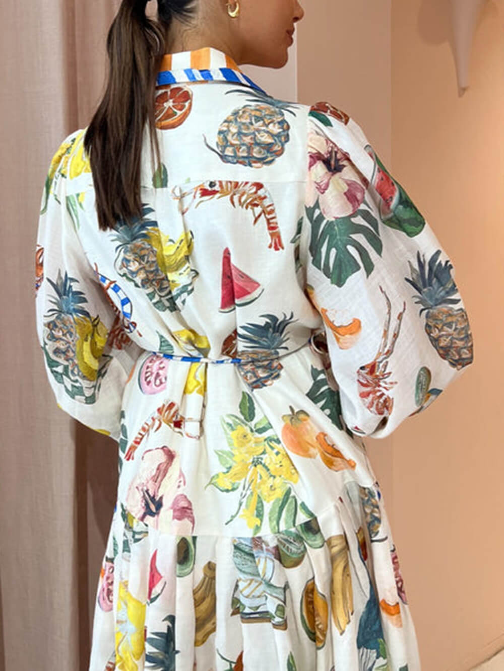 Theo Shirtdress In Multi-CALLISTARI