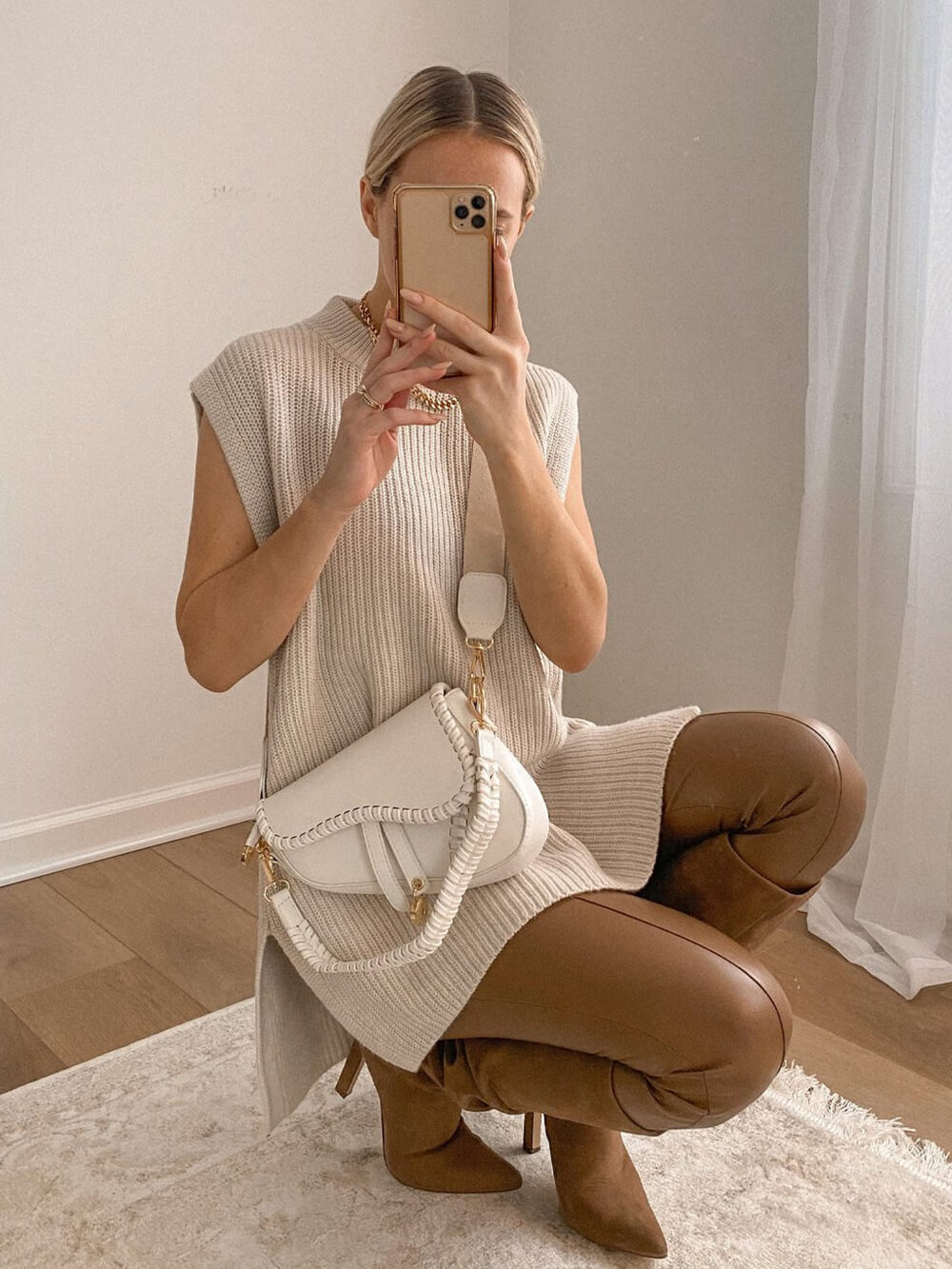 Crossbody Saddle Bag-CALLISTARI