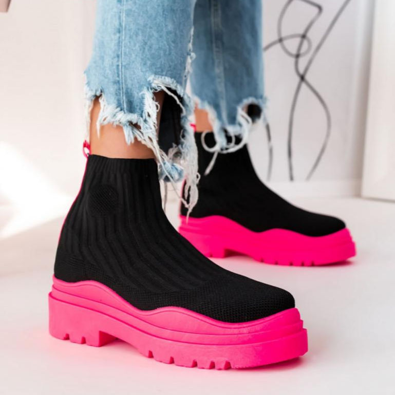 Rossi Knitted Ankle Boots-CALLISTARI