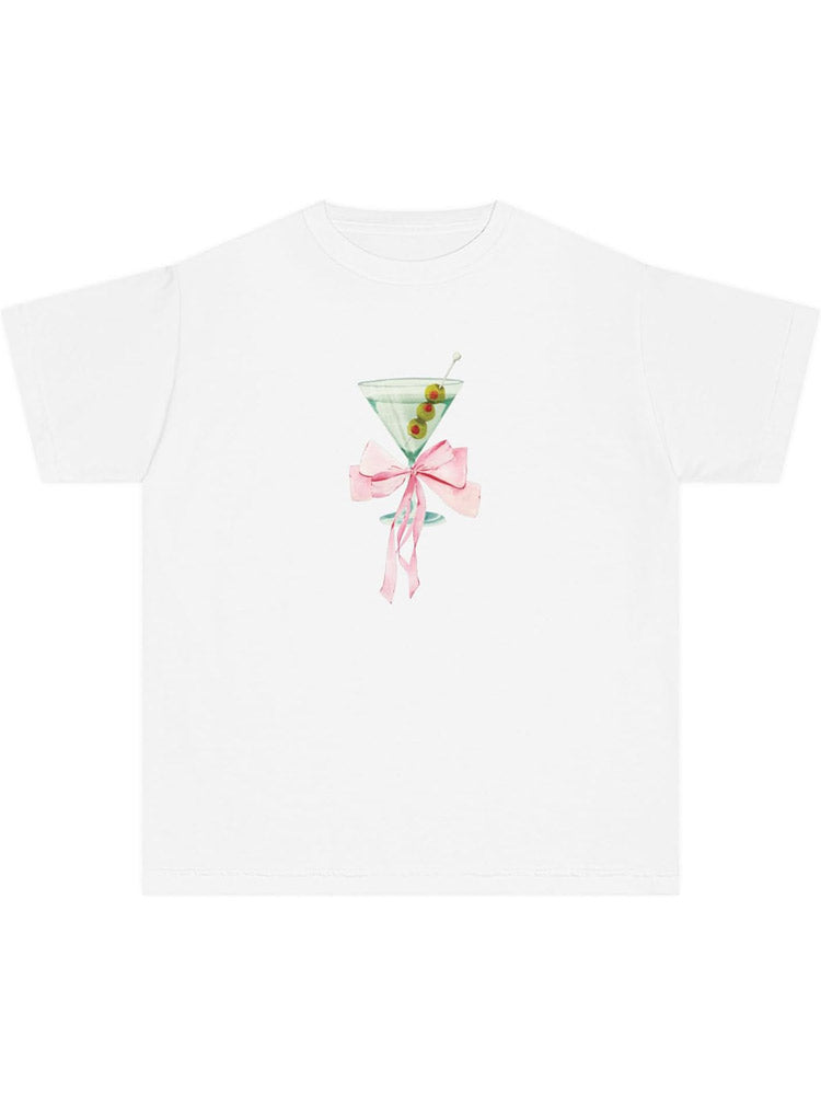 Martini Coquette Baby Tee-CALLISTARI