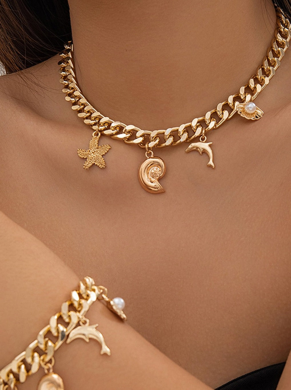 Ocean-themed Pendant Necklace-CALLISTARI