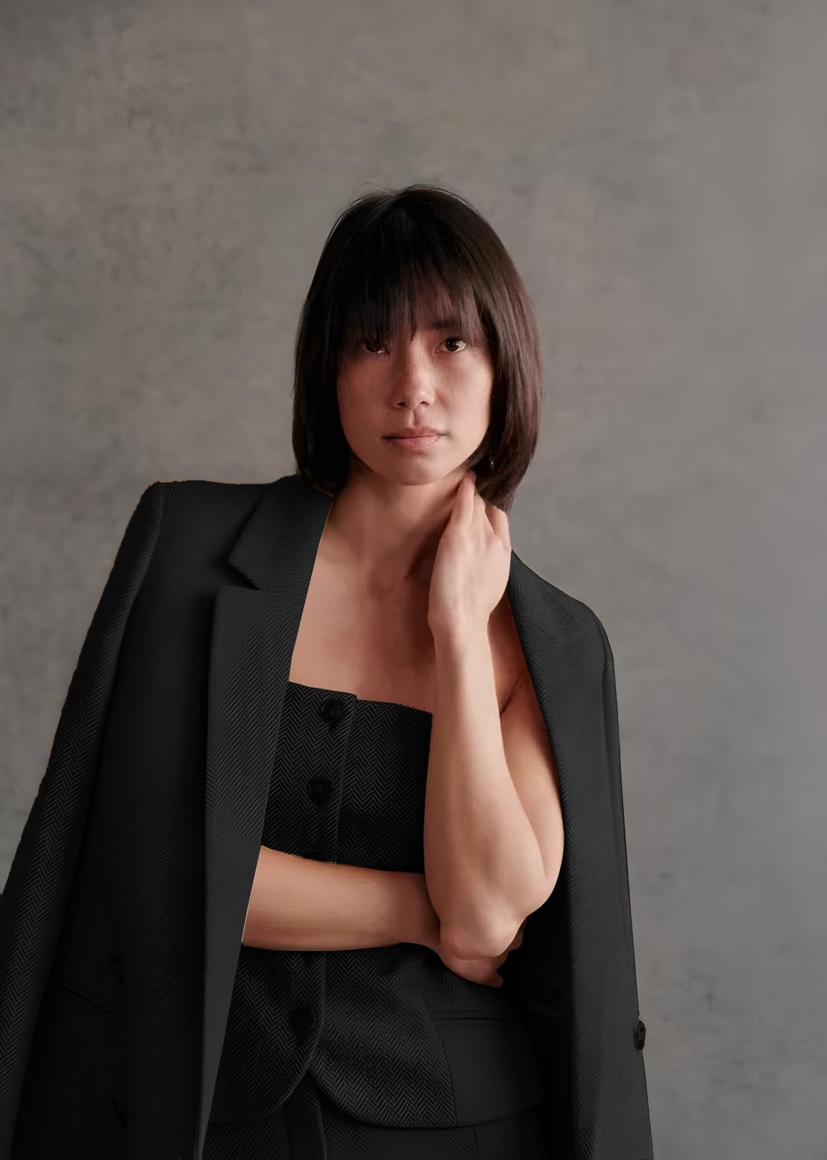 Designer three piece suit