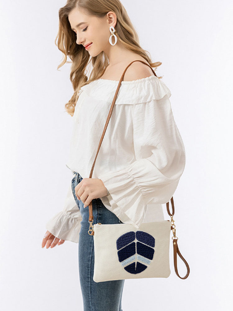 Clutch Bag with Detachable Shoulder Strap-CALLISTARI