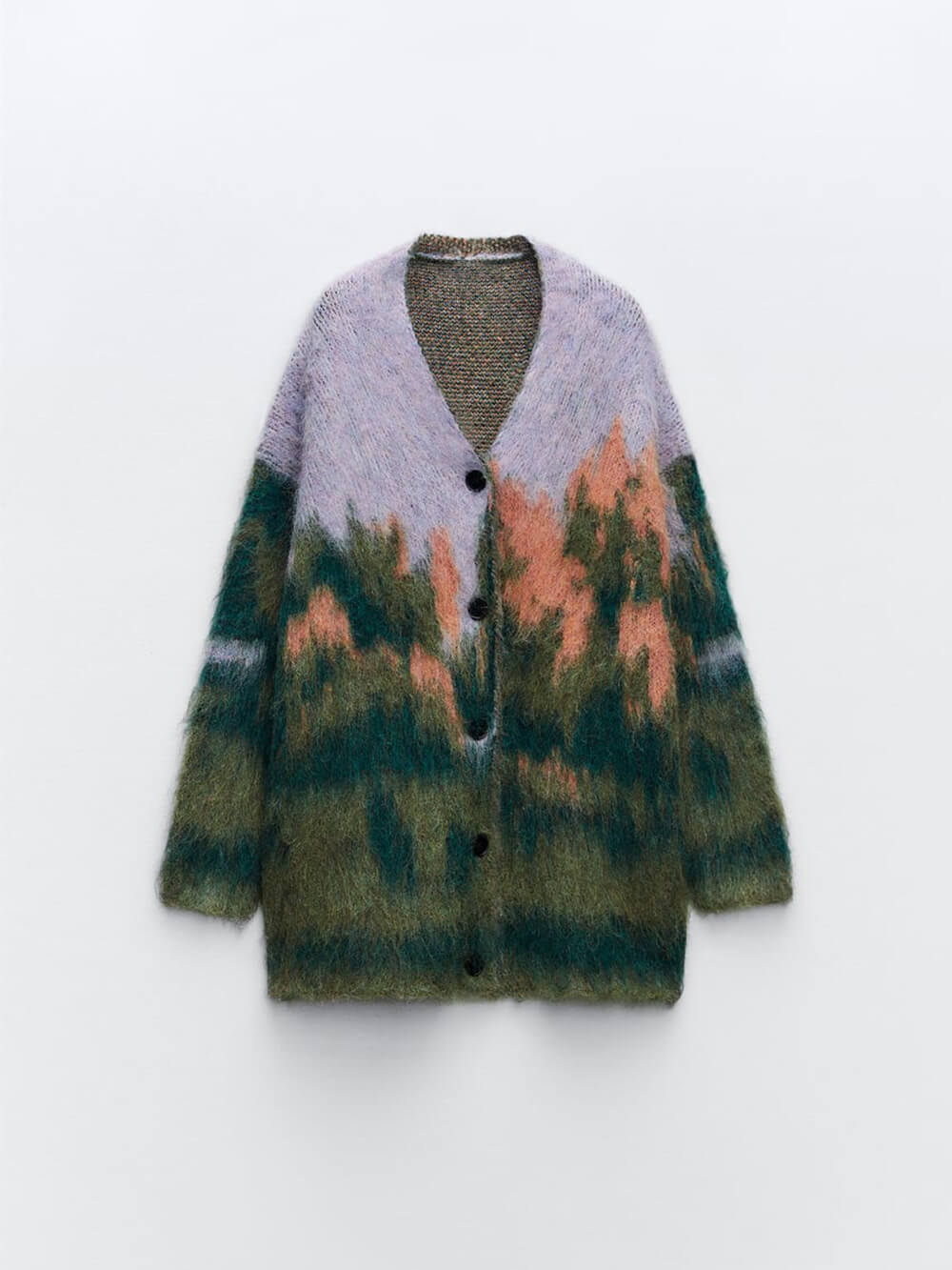 Landscape Knit Coat-CALLISTARI